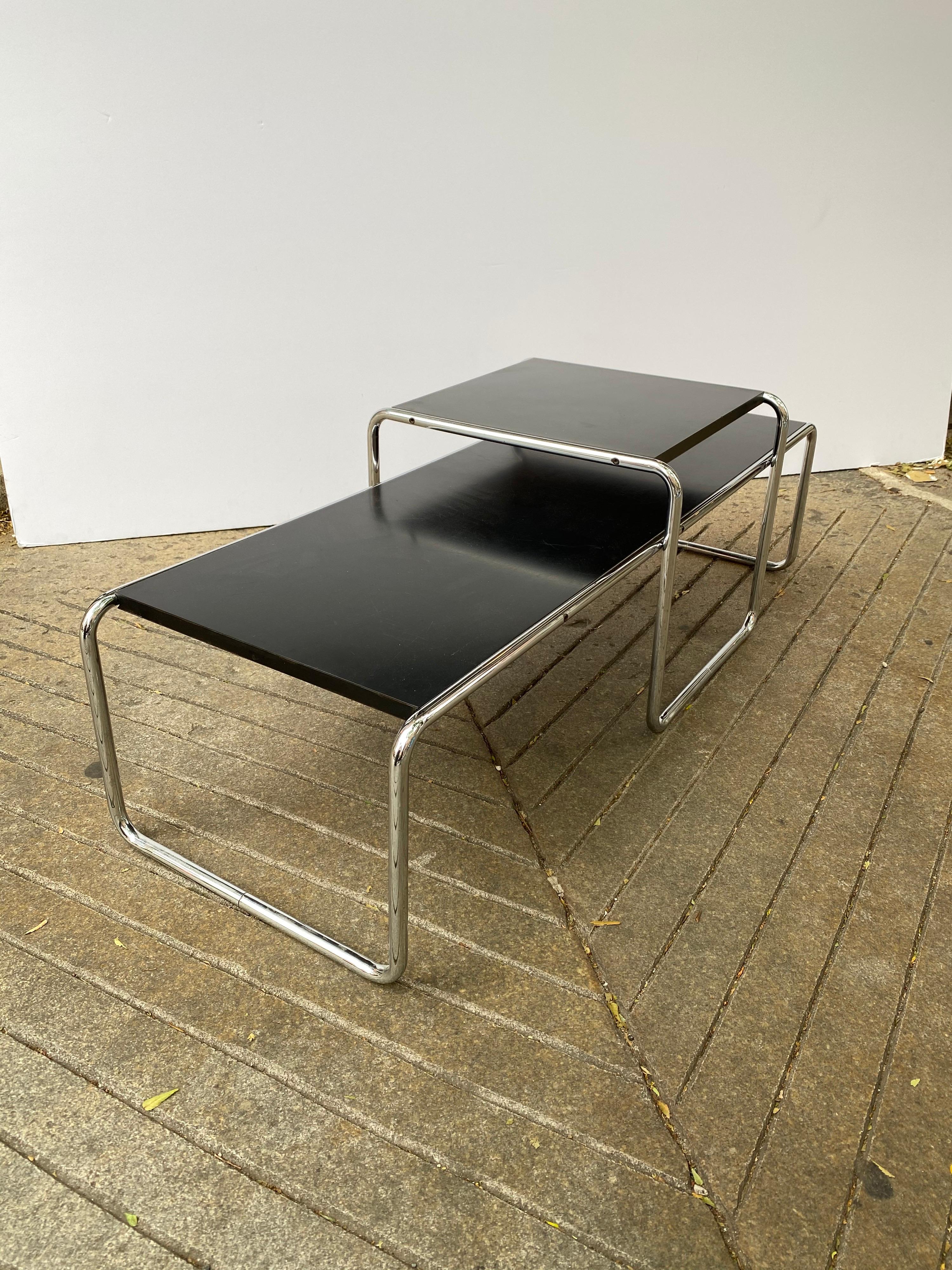 Marcel Breuer Laccio Tables for Knoll  2