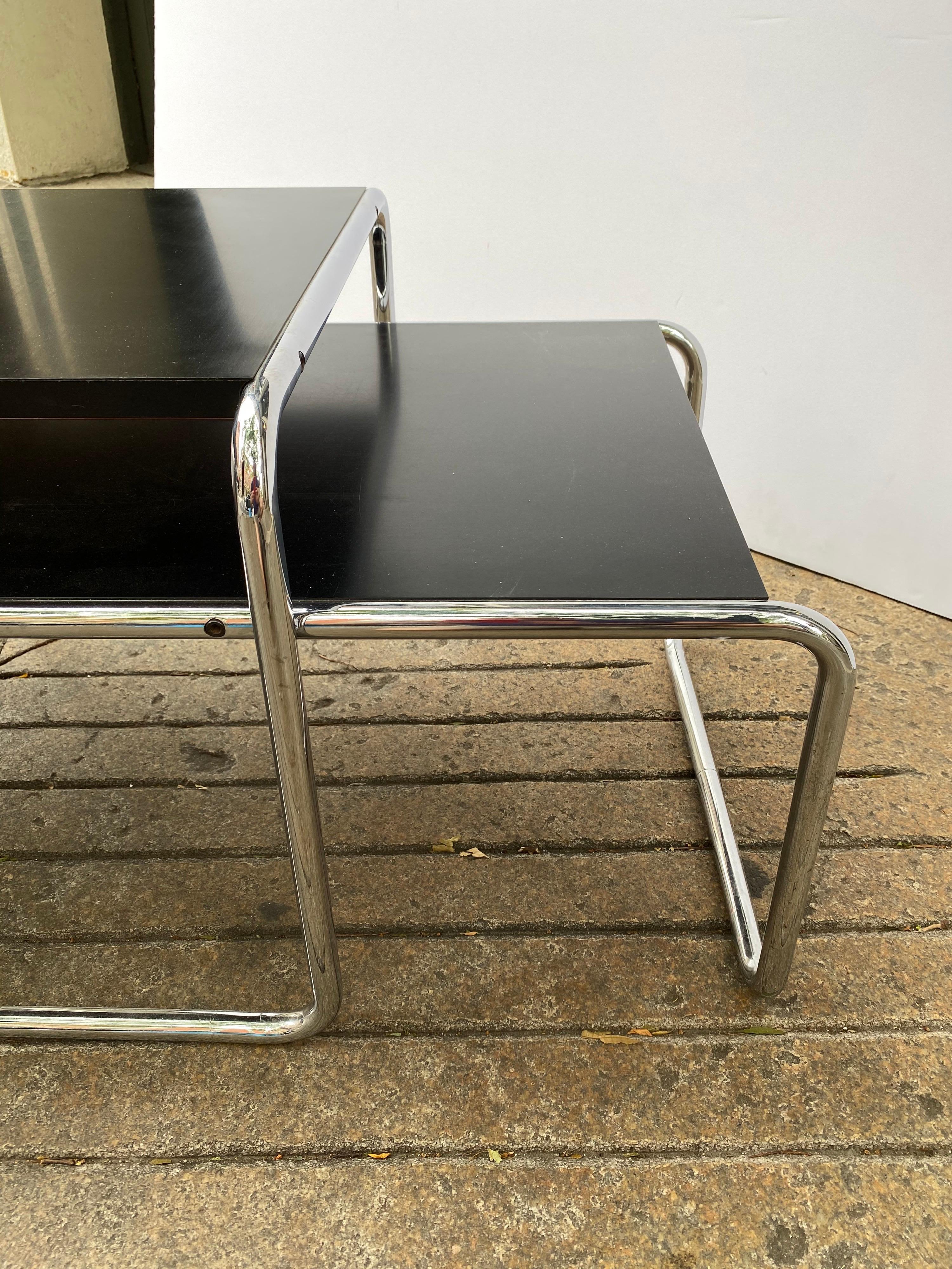 Bauhaus Marcel Breuer Laccio Tables for Knoll 