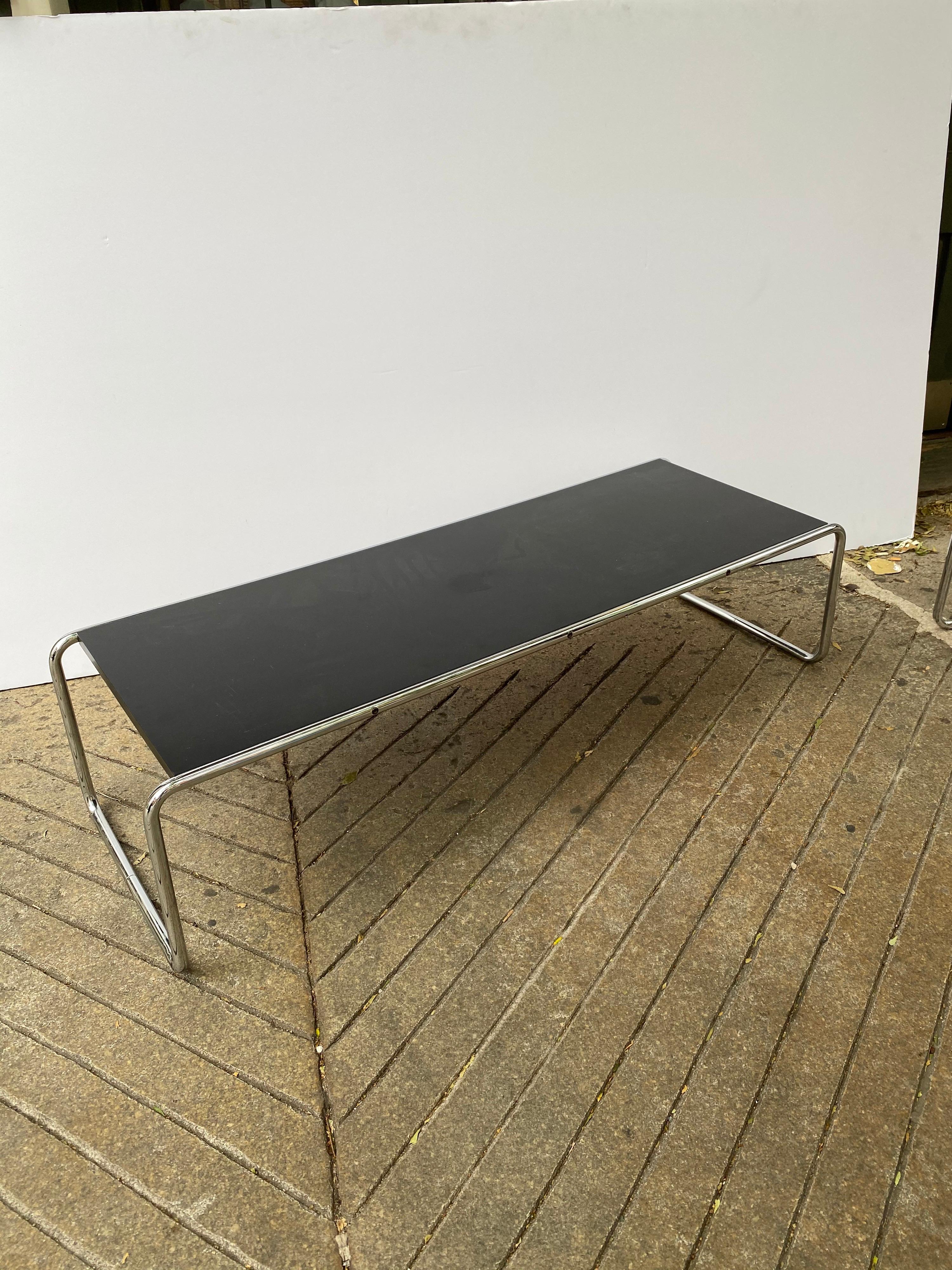 Contemporary Marcel Breuer Laccio Tables for Knoll 