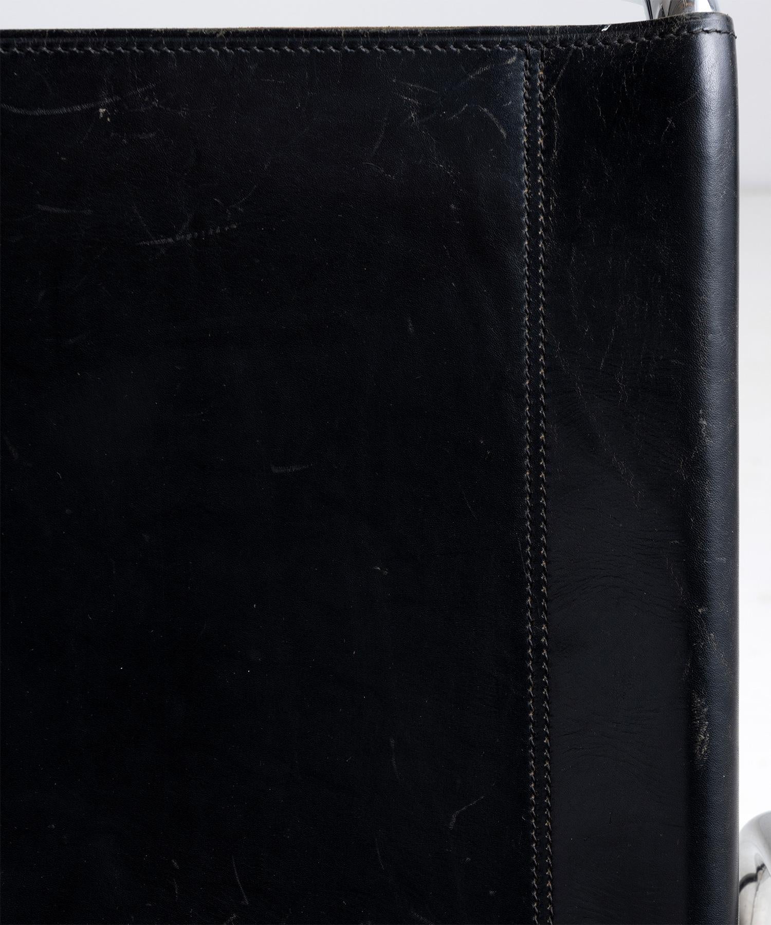 20ième siècle Fauteuil en cuir Marcel Breuer, Allemagne, vers 1970