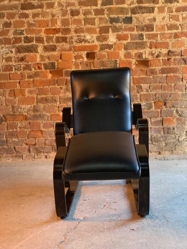 Marcel Breuer Long Chair Chaise Lounge by Isokon, circa 1970 Bauhaus