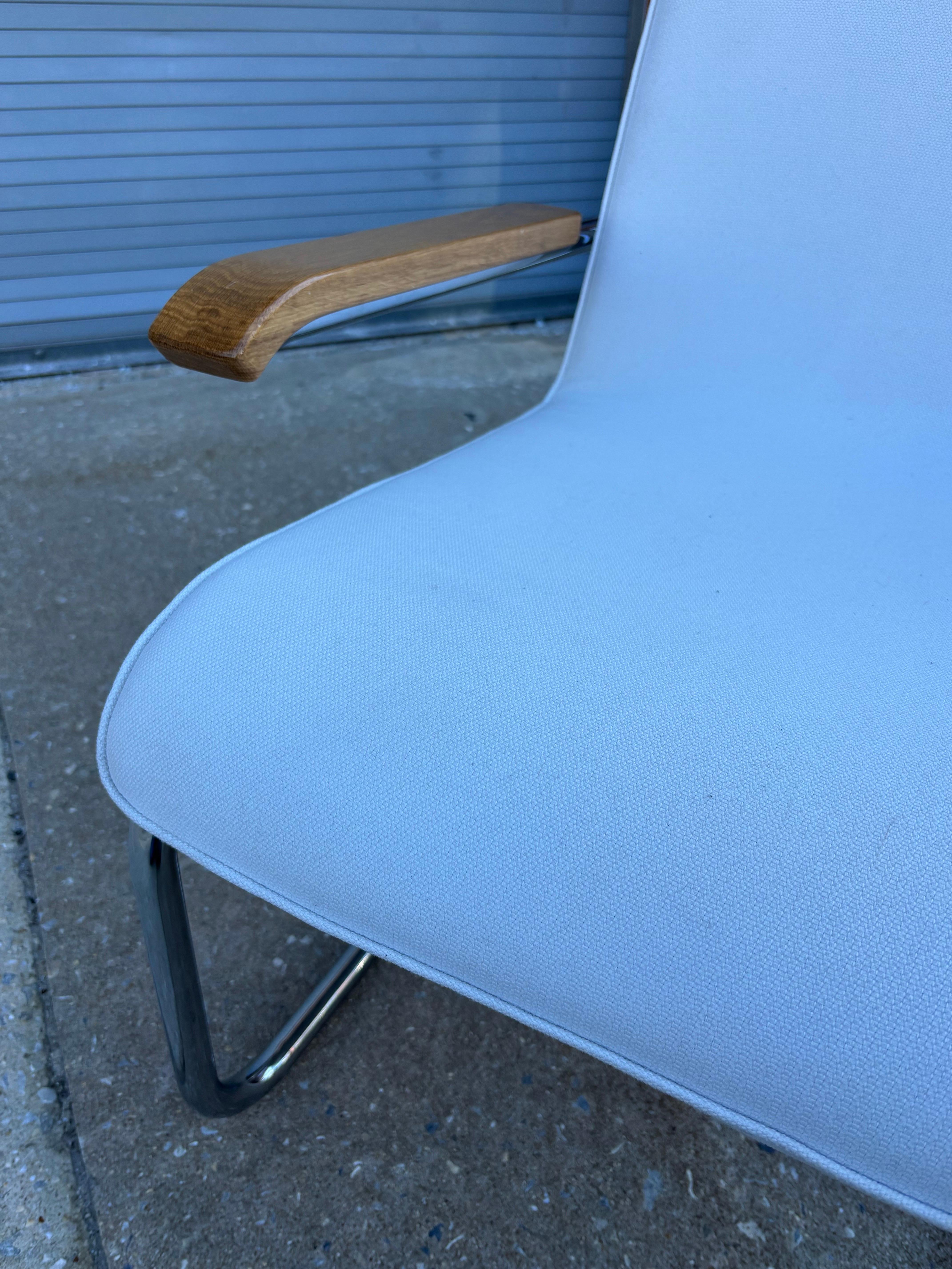 Bauhaus Marcel Breuer MB Chair for Knoll For Sale