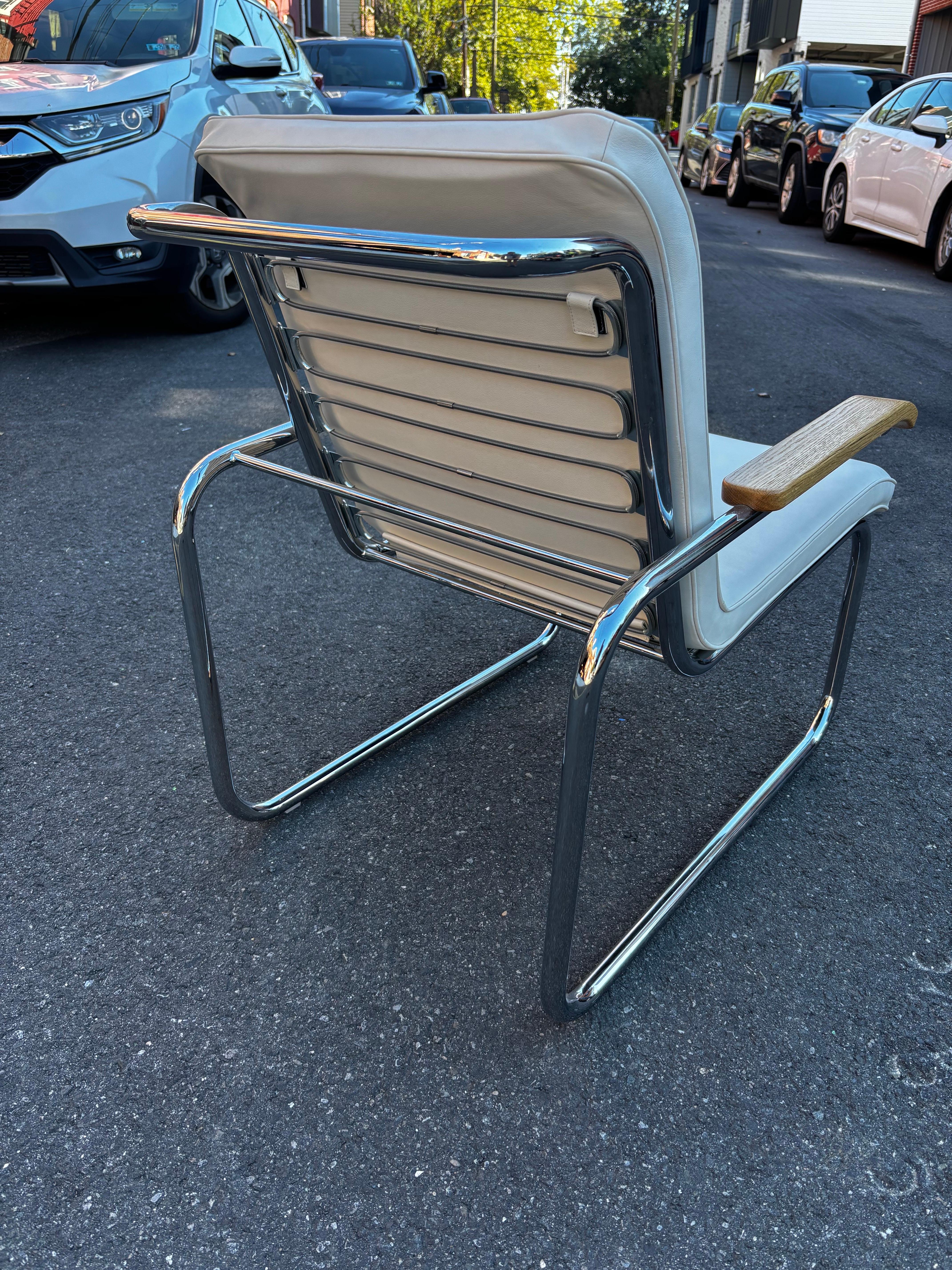 Bauhaus Sedia da salotto MB di Marcel Breuer per Knoll in vendita