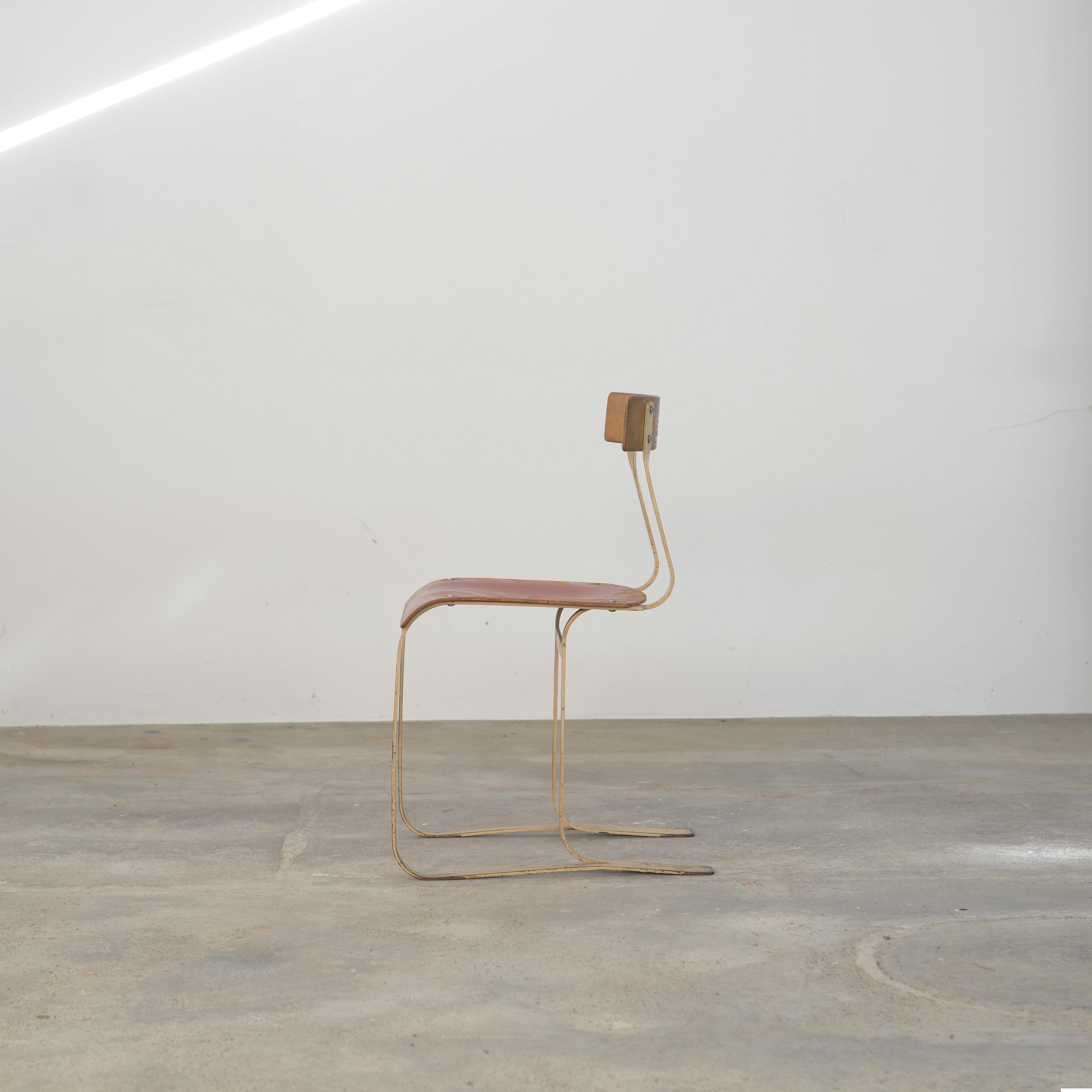 Marcel Breuer MB-WB 301 Stuhl / Authentischer moderner Stuhl (Moderne der Mitte des Jahrhunderts) im Angebot