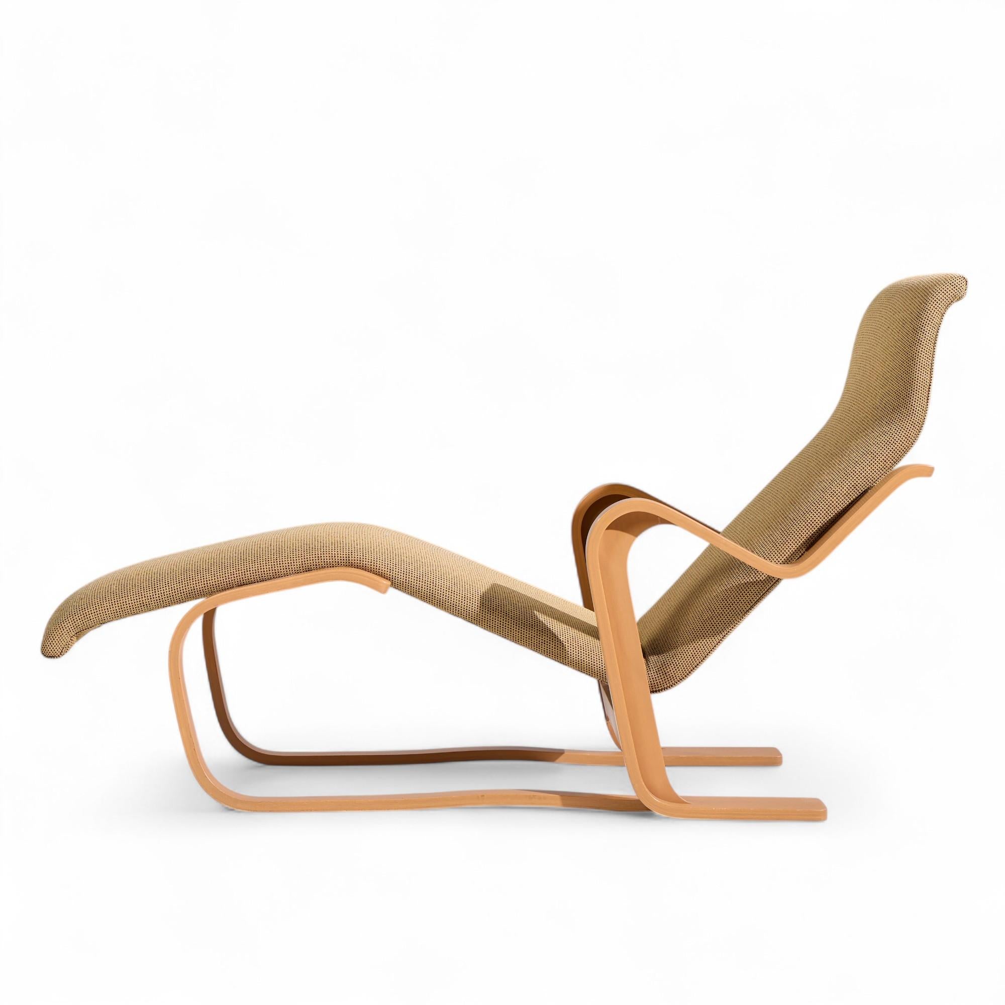 italien Chaise longue en bois du milieu du siècle de Marcel Breuer en vente
