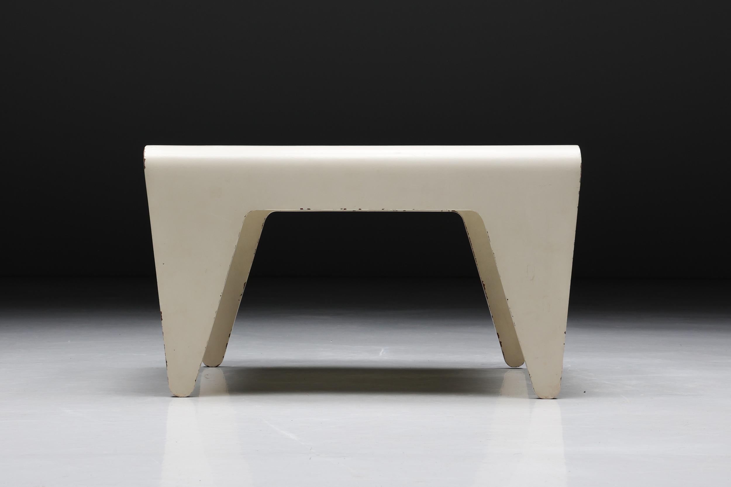 Mid-20th Century Marcel Breuer Nesting Plywood Table for Isokon, England, 1936 For Sale