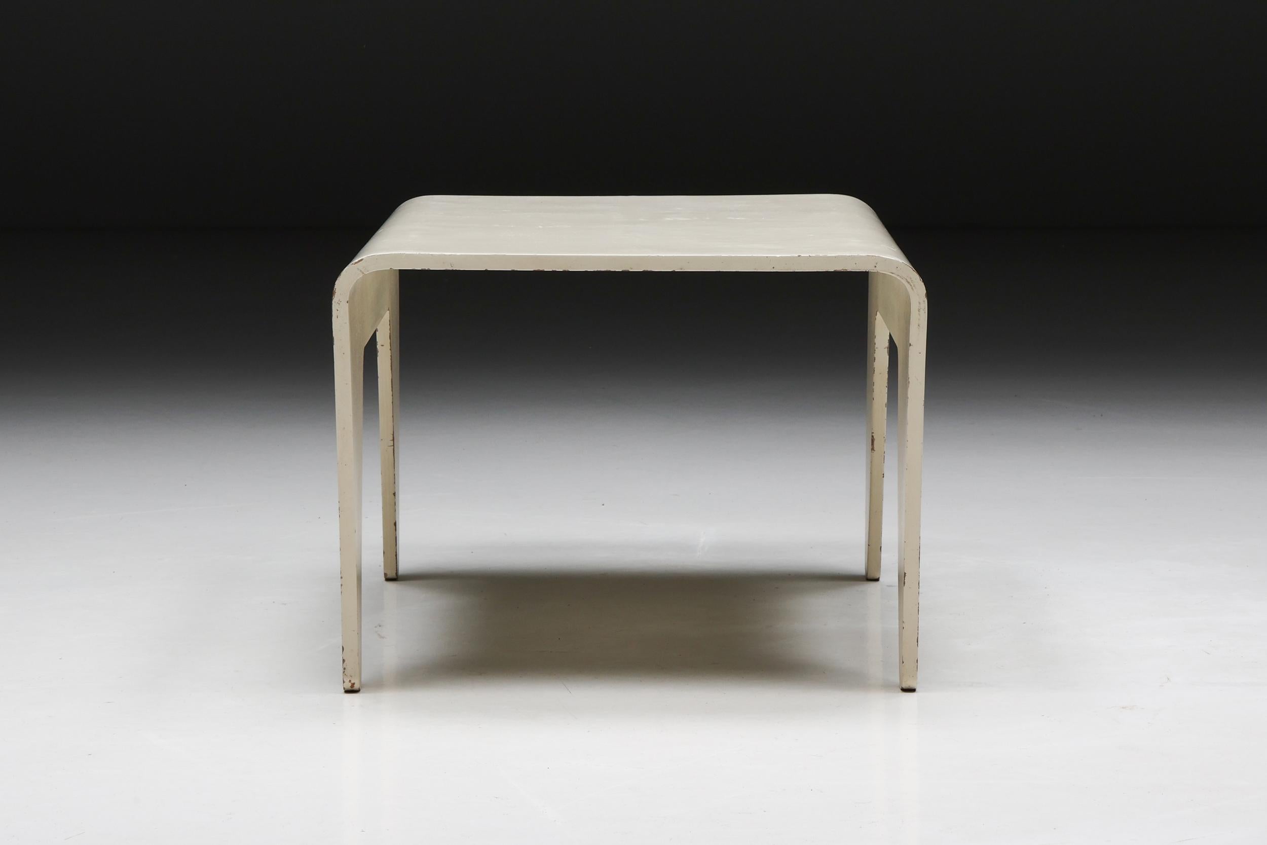 Marcel Breuer Nesting Plywood Table for Isokon, England, 1936 For Sale 1