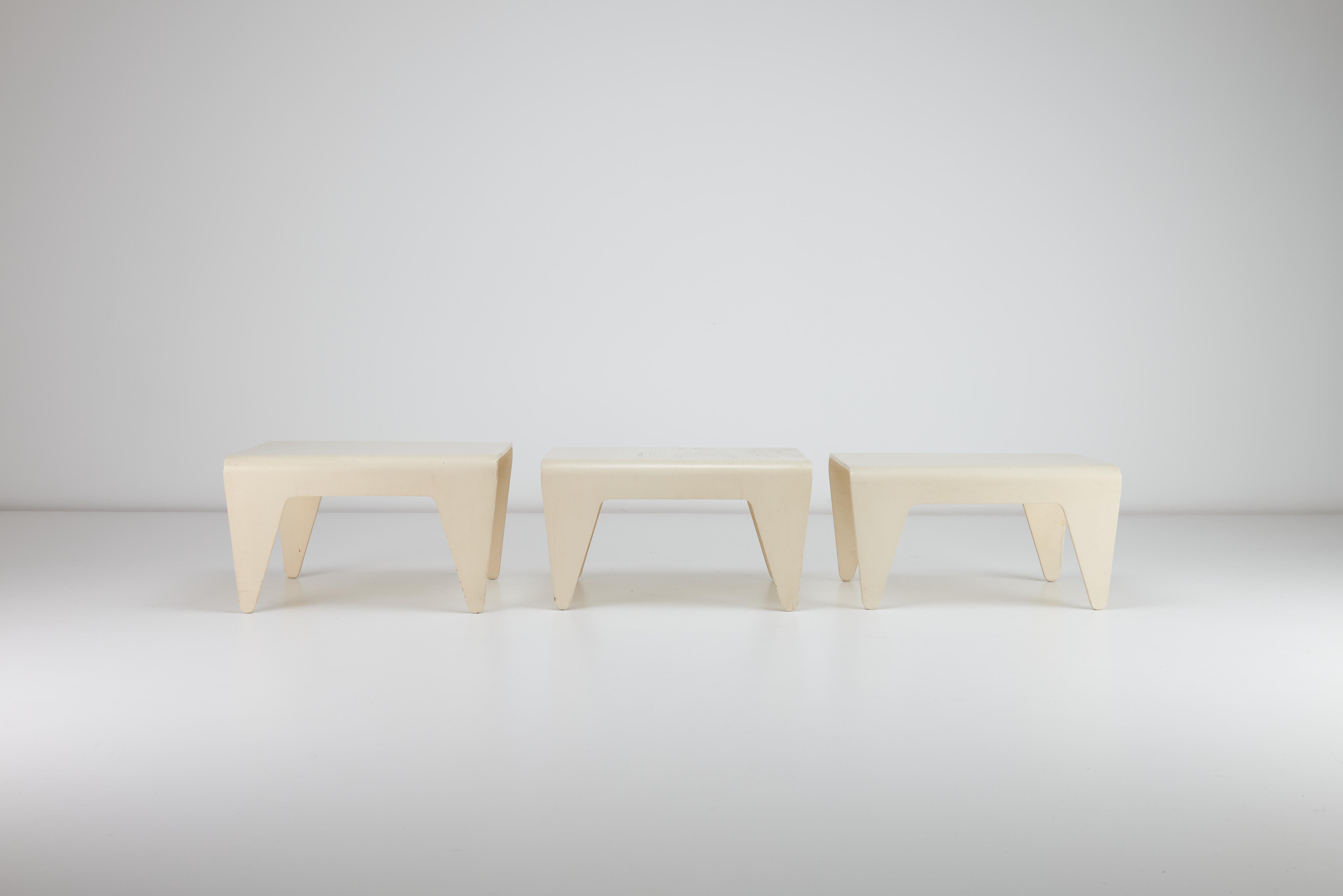 British Vintage Marcel Breuer Nesting Tables for Isokon For Sale