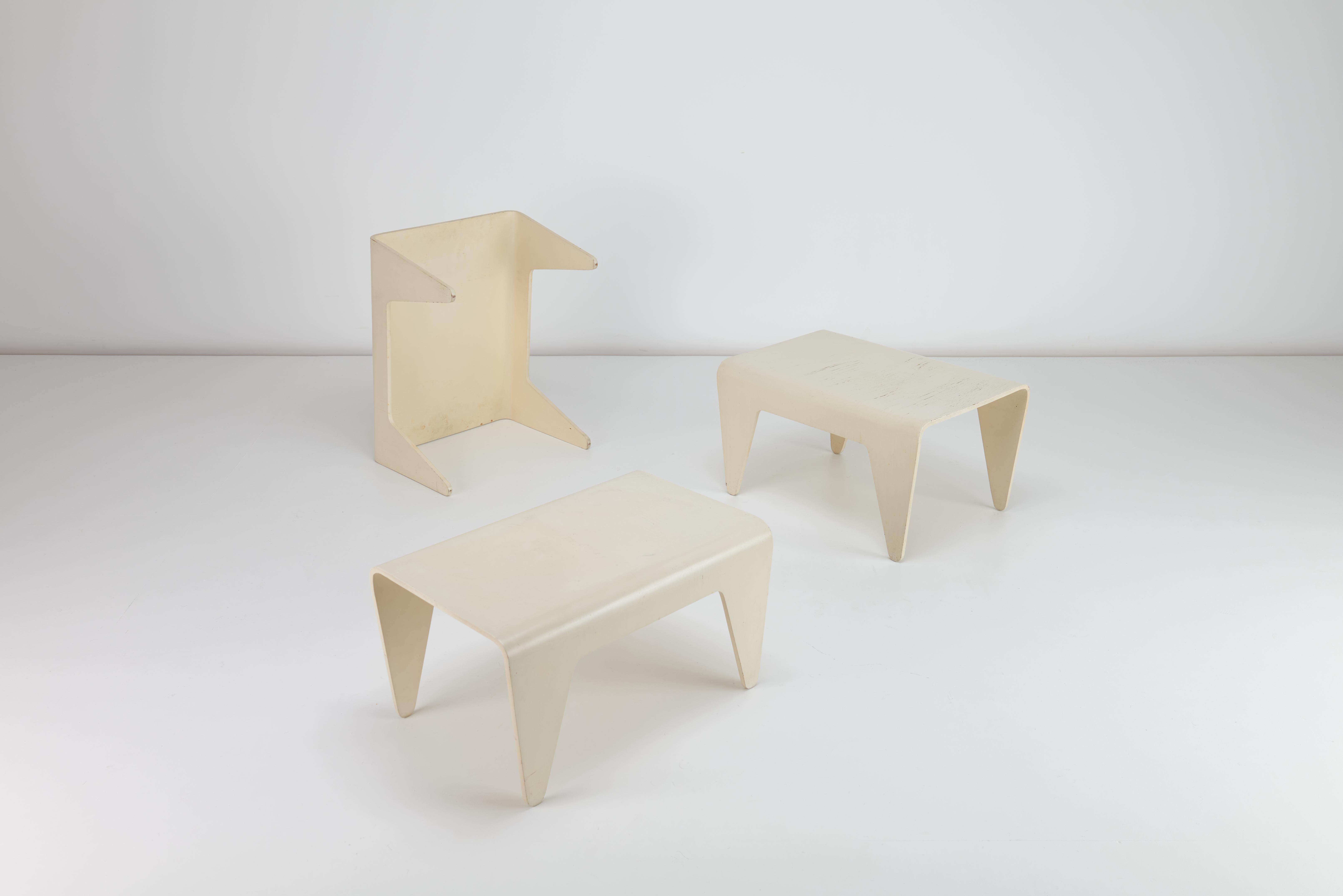 20th Century Vintage Marcel Breuer Nesting Tables for Isokon For Sale