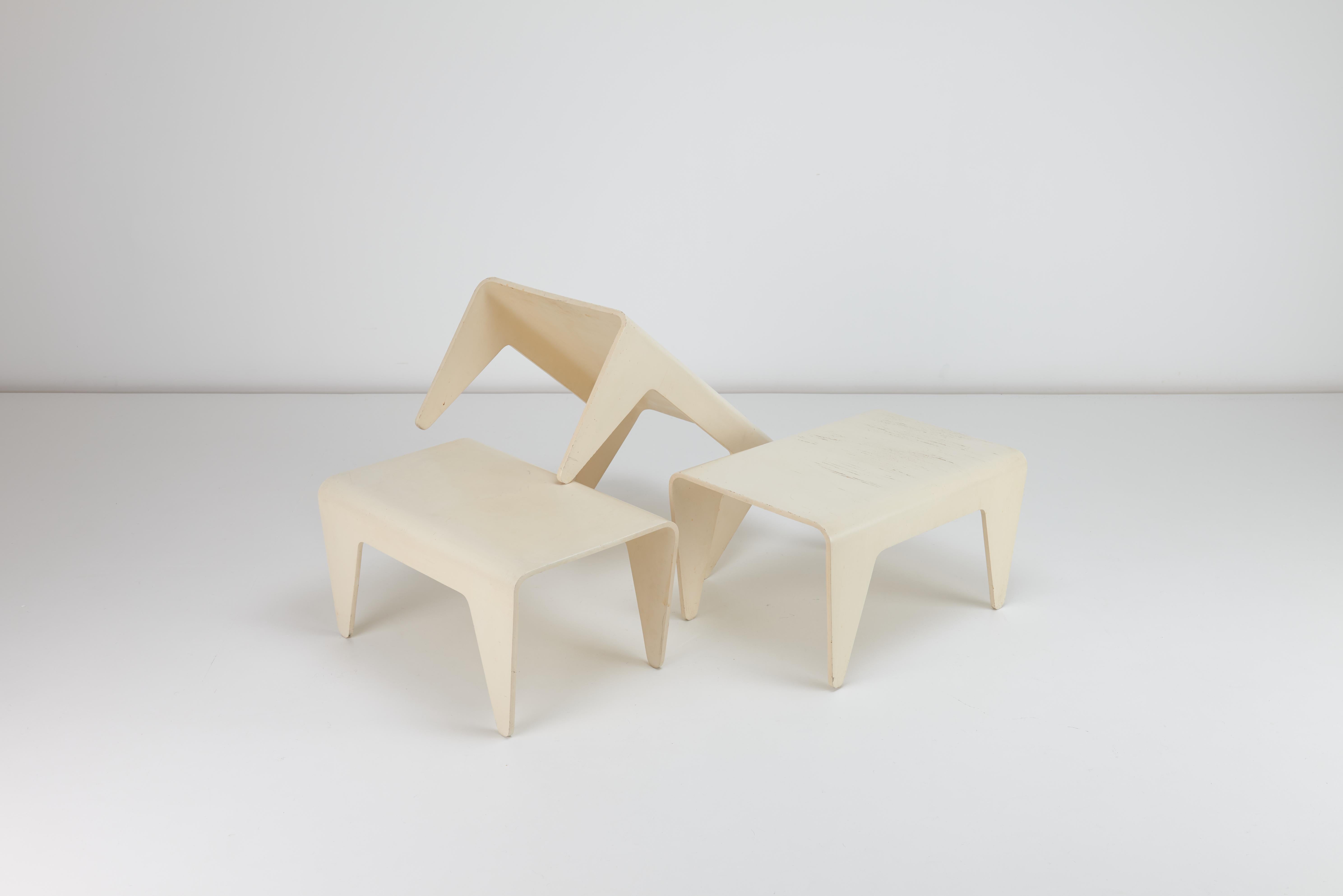 Vintage Marcel Breuer Nesting Tables for Isokon For Sale 1