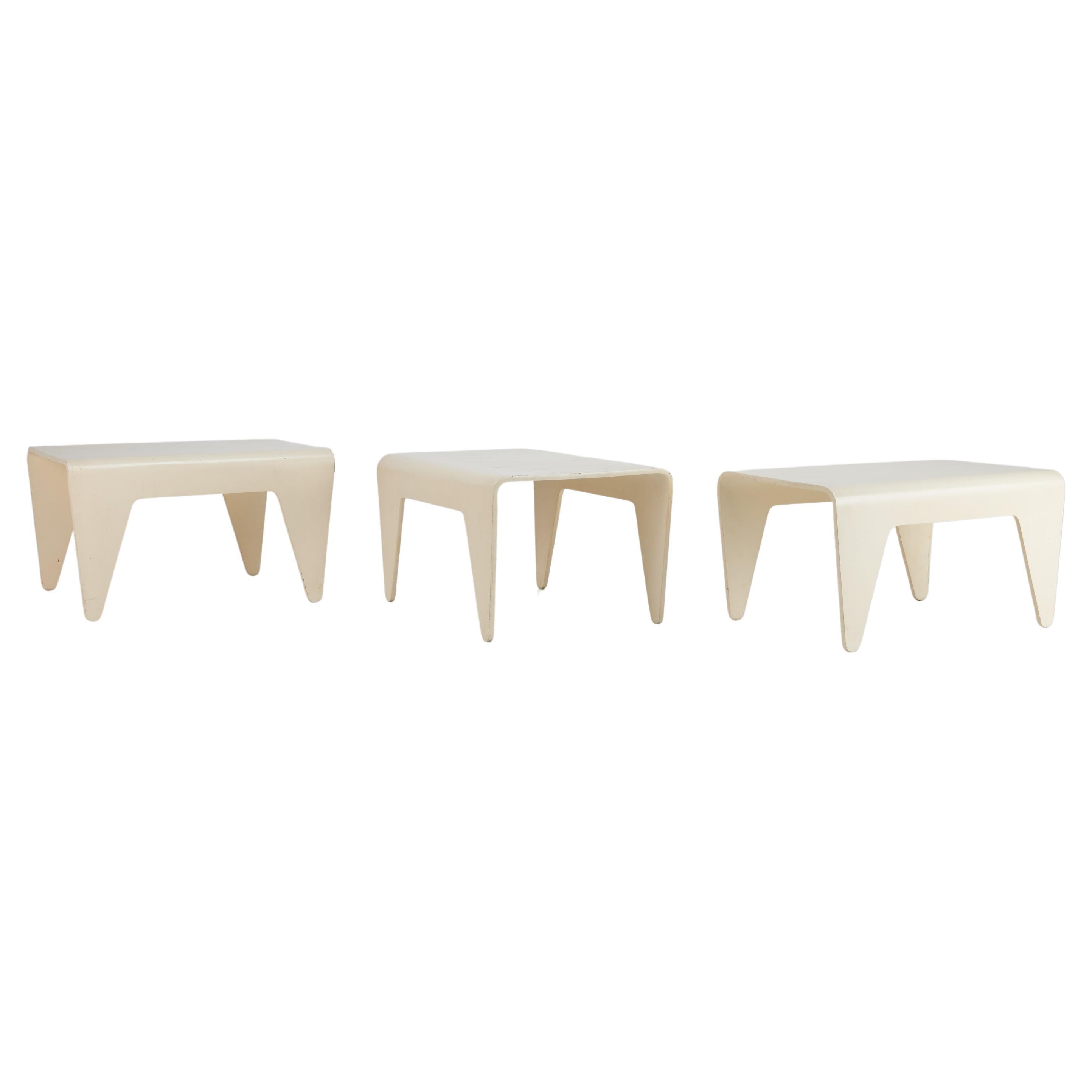 Mesas nido vintage de Marcel Breuer para Isokon