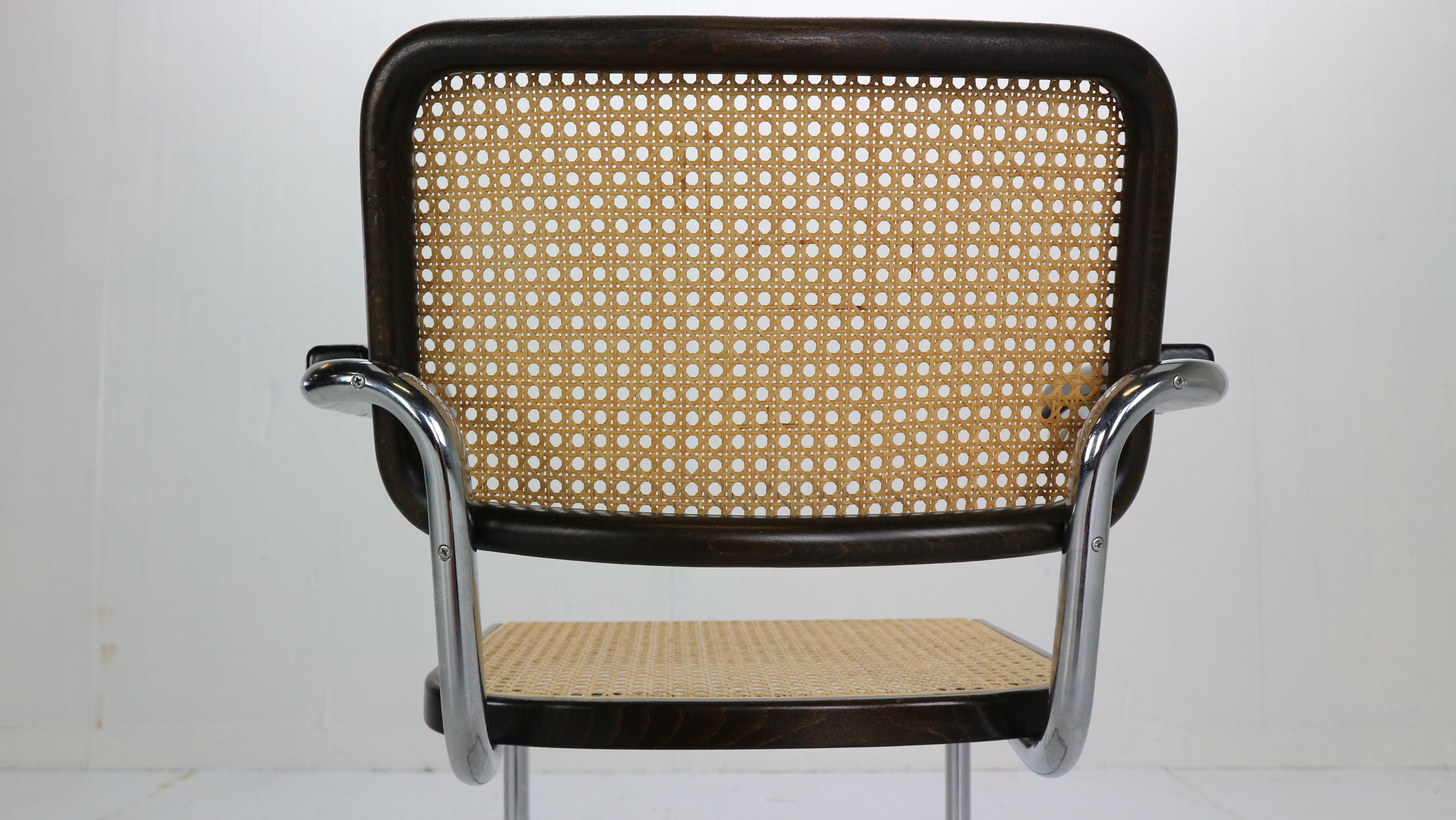 Marcel Breuer Original Set of 4 Model-S64 Chairs by Thonet 6