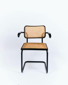 Marcel Breuer Pair of 'B64' Armchairs