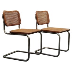 Marcel Breuer Pair of Cesca Chairs, Italy, 1970s