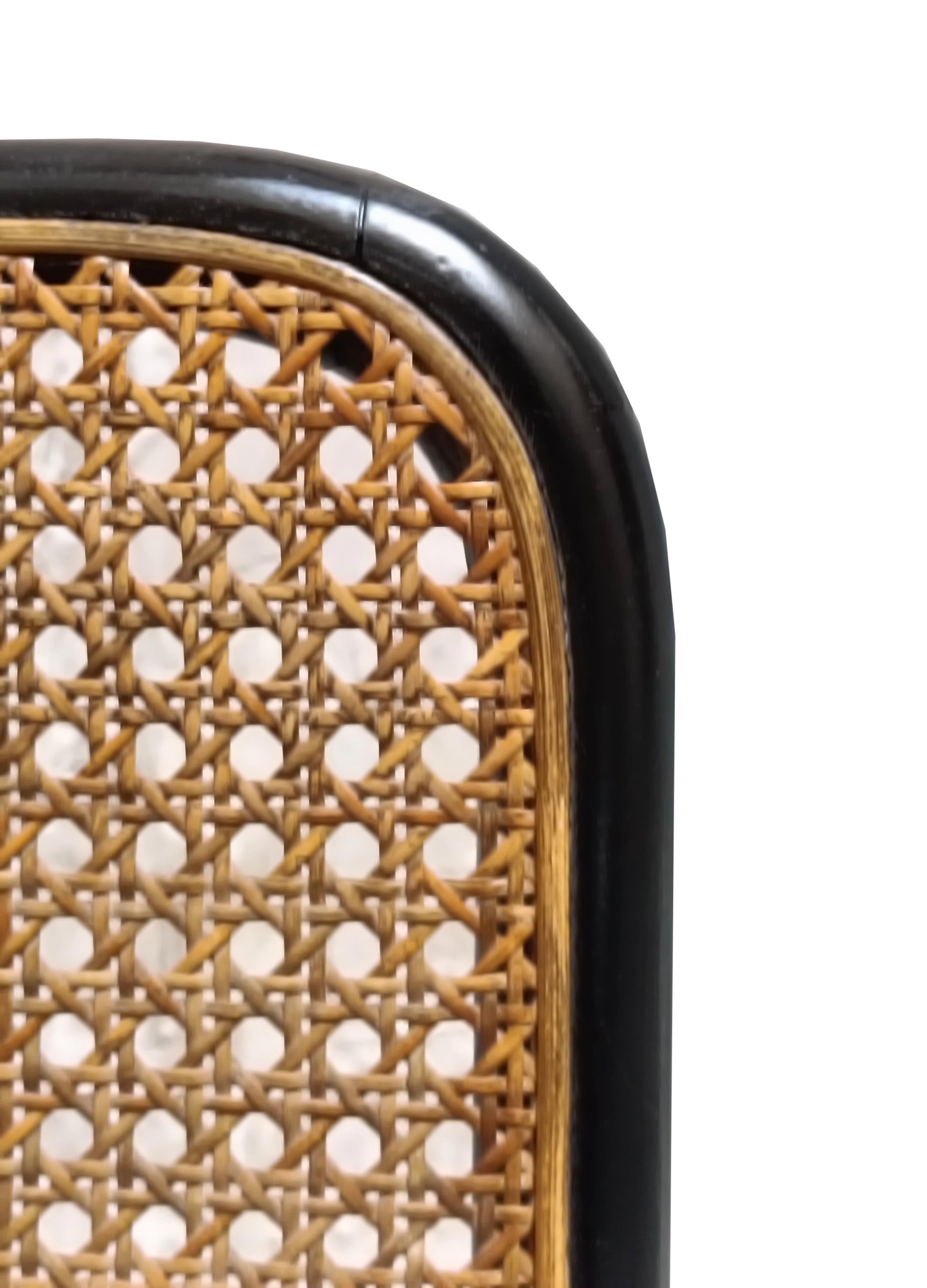 Marcel Breuer für Thonet Paar 'Cesca'-Stühle, Italien 1970er Jahre (Metall) im Angebot