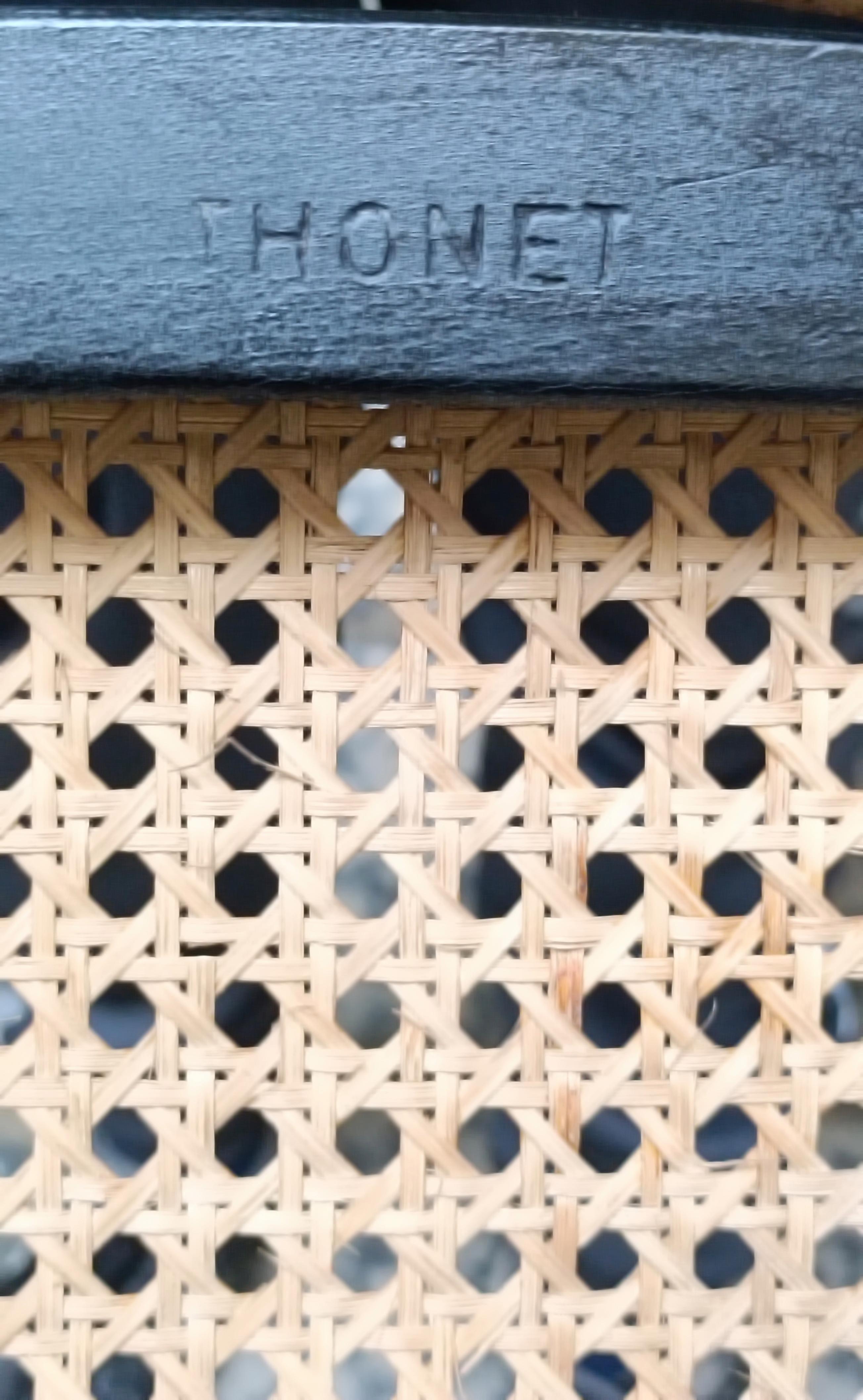 Marcel Breuer für Thonet Paar 'Cesca'-Stühle, Italien 1970er Jahre im Angebot 2