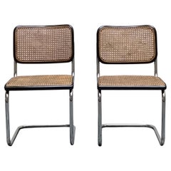 Marcel Breuer per Thonet Coppia di Sedie "Cesca", Italia 1970s