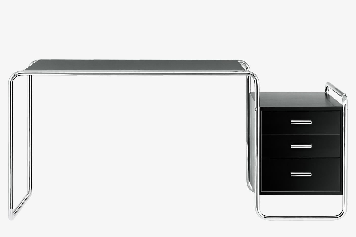 Anpassbarer Marcel Breuer S 285 Stahl-Schreibtisch mit Stahlrohr im Angebot 7