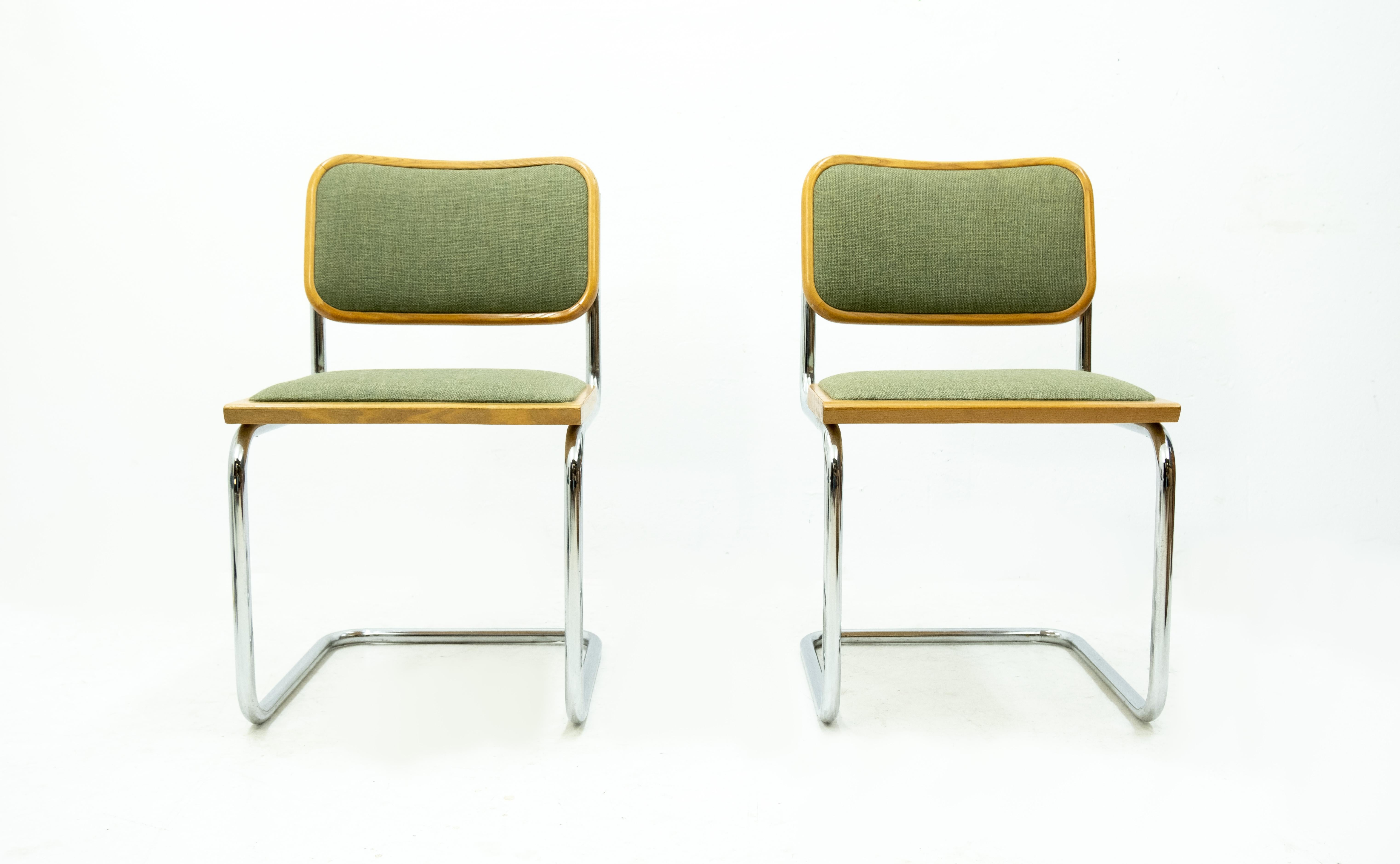Bauhaus Marcel Breuer S32 Cantilever Chairs