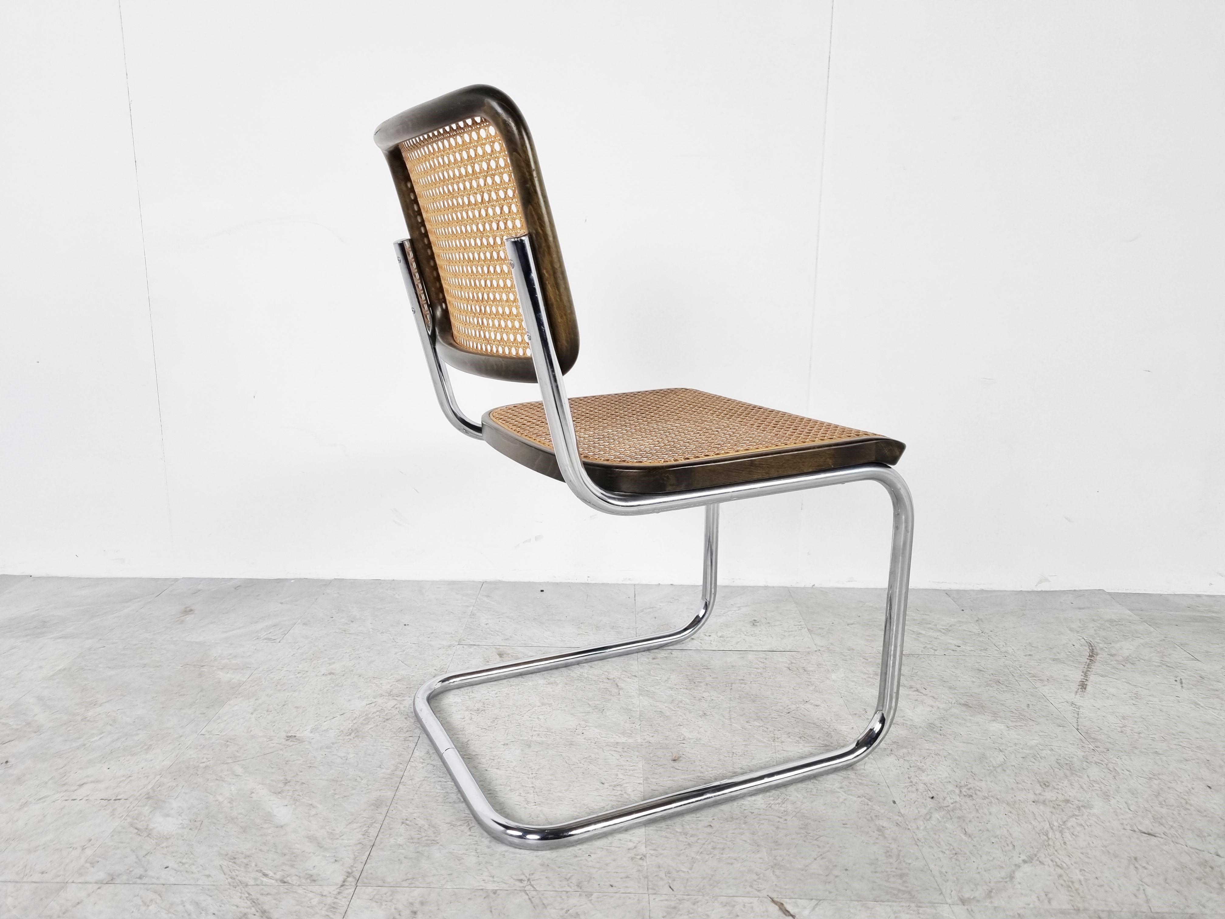 Marcel Breuer S32 Cesca Chair, 1970s Thonet In Good Condition In HEVERLEE, BE