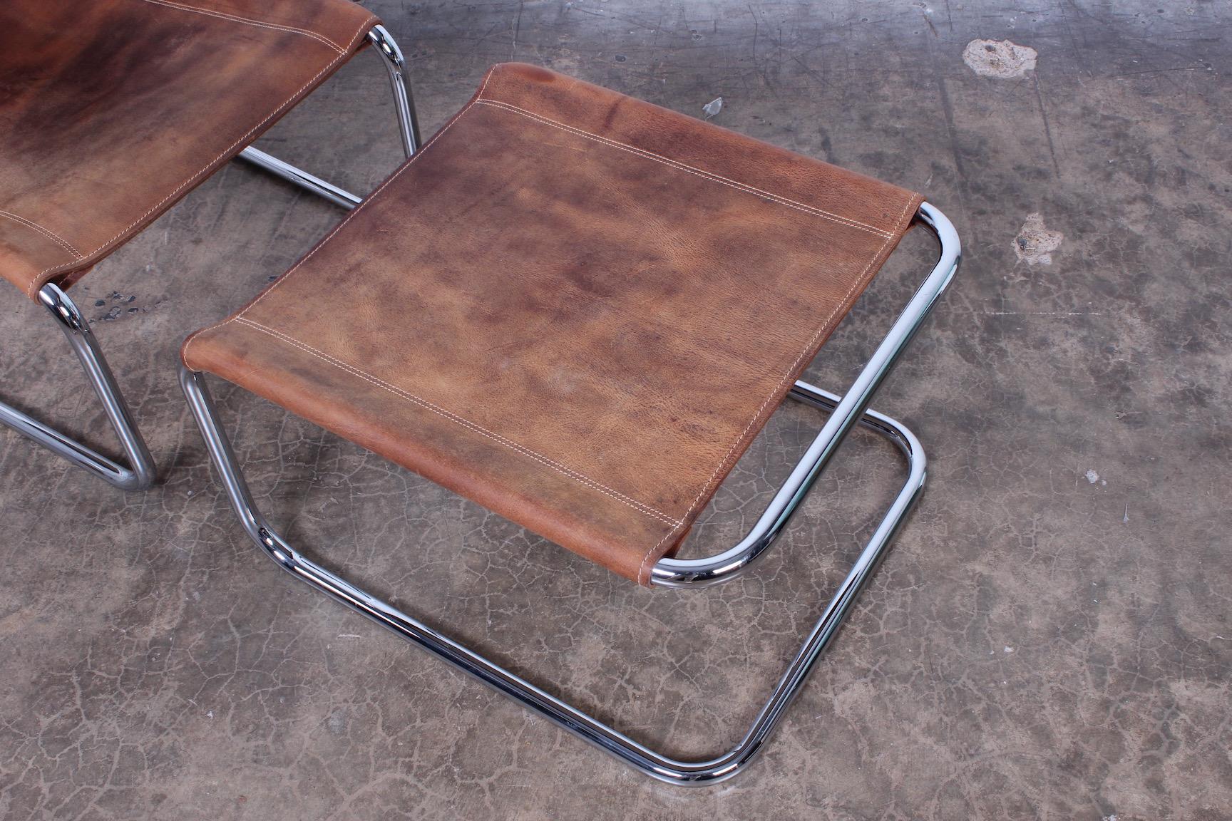 Mid-20th Century Marcel Breuer S35 Lounge Chair and Ottoman