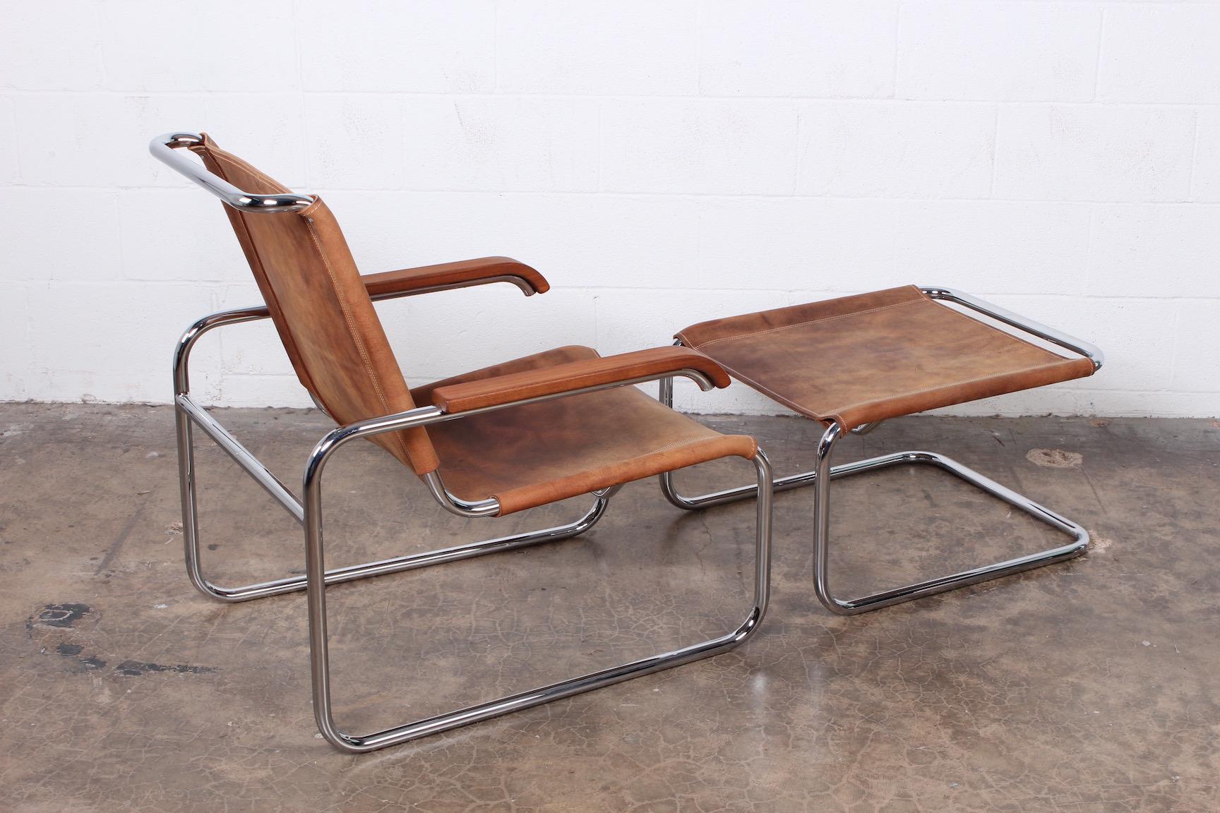 Marcel Breuer S35 Lounge Chair and Ottoman 2