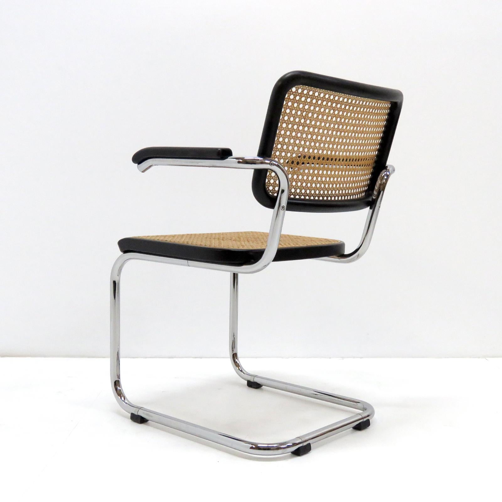 Fin du 20e siècle Fauteuils Marcel Breuer S64 pour Thonet