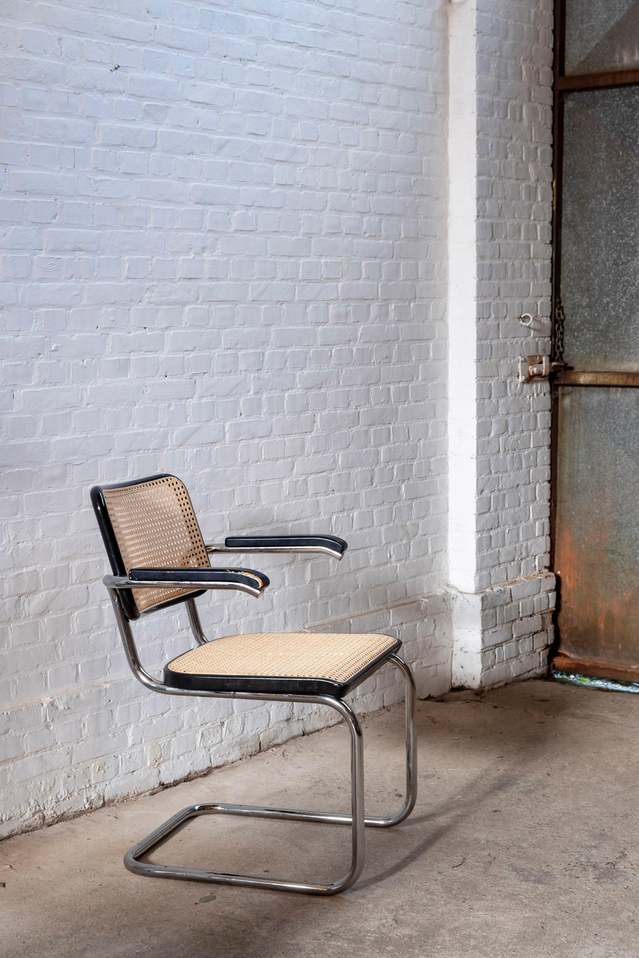 German Marcel Breuer S64 Chair by Thonet, 1982 For Sale
