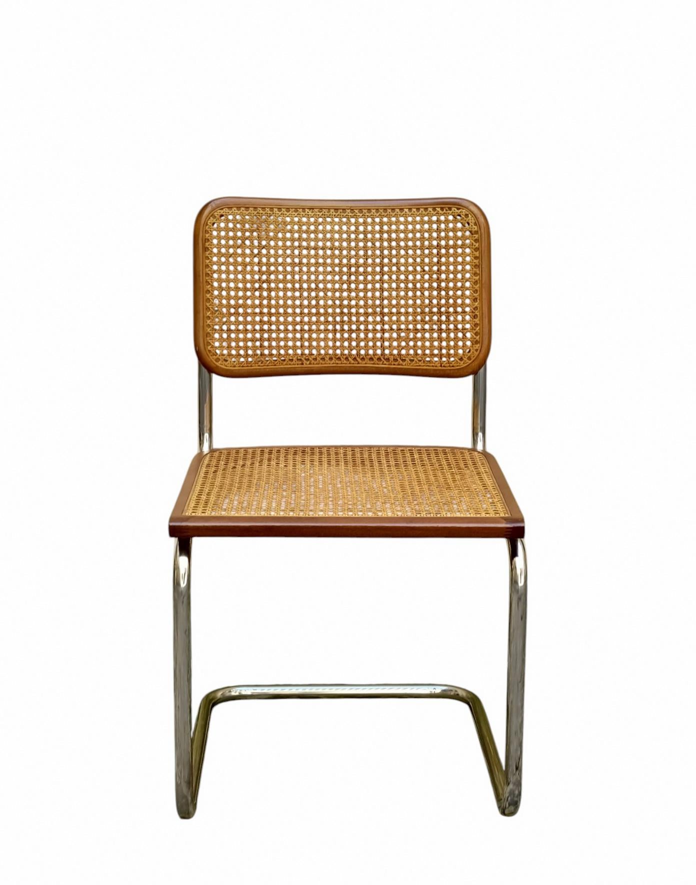 Marcel Breuer Set di 6 Sedie Cesca, Italia 1970s Italian en venta