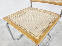 Marcel Breuer Style Armchair, Made in Italy, 1970s