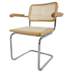 Marcel Breuer Style Armchair, Made in Italy, 1970s