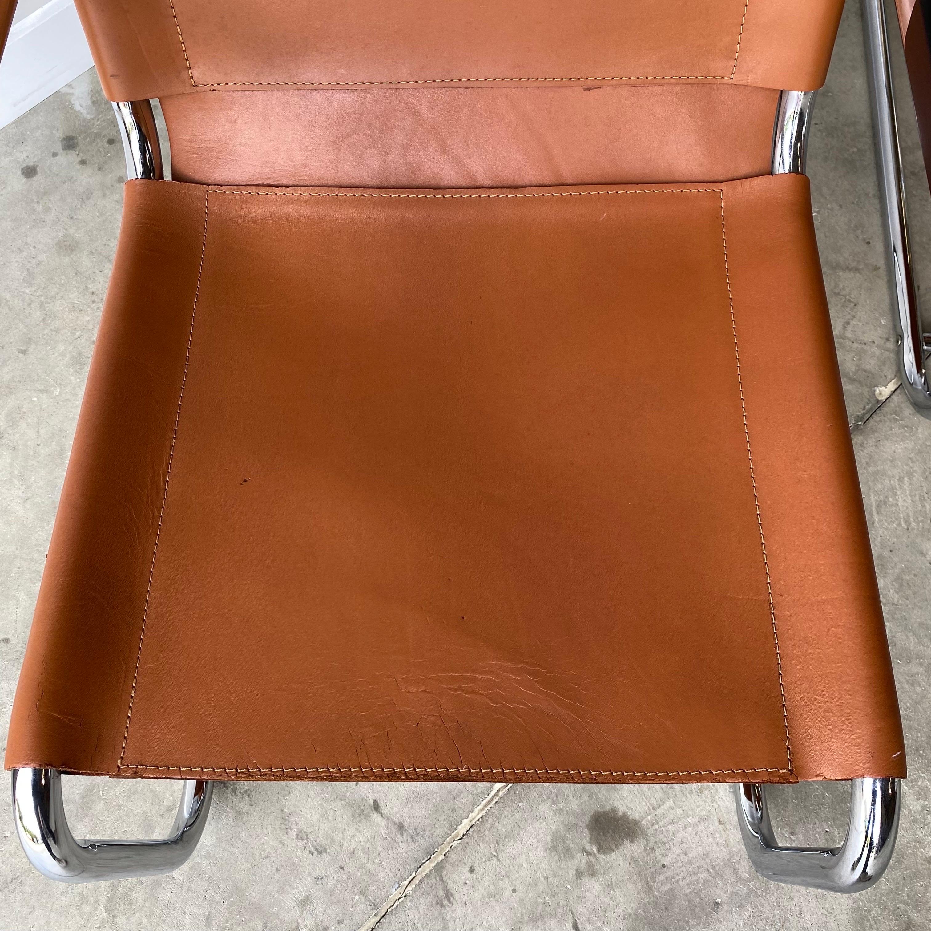 20th Century Marcel Breuer Style Armchairs For Sale