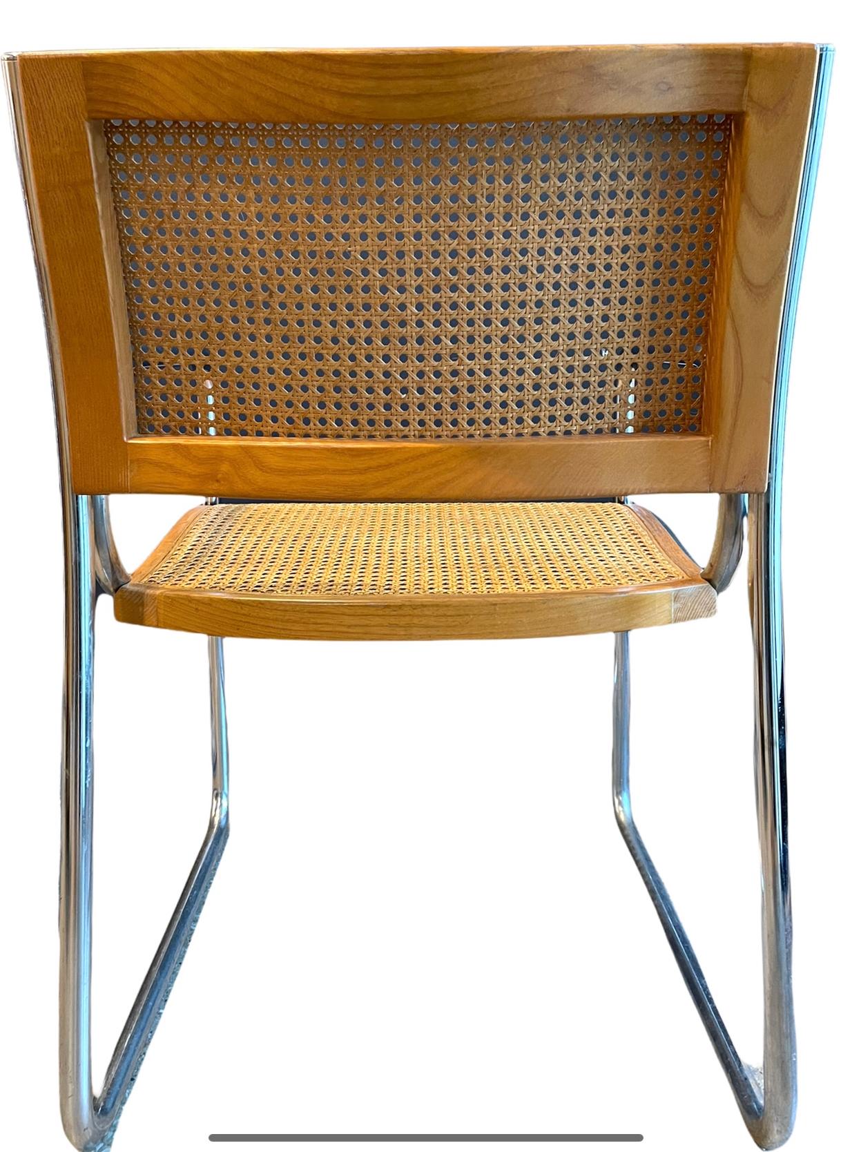 Bauhaus Marcel Breuer Style Chair For Sale