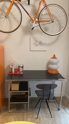 Marcel Breuer Style Desk 1950s Mid-Century Modern