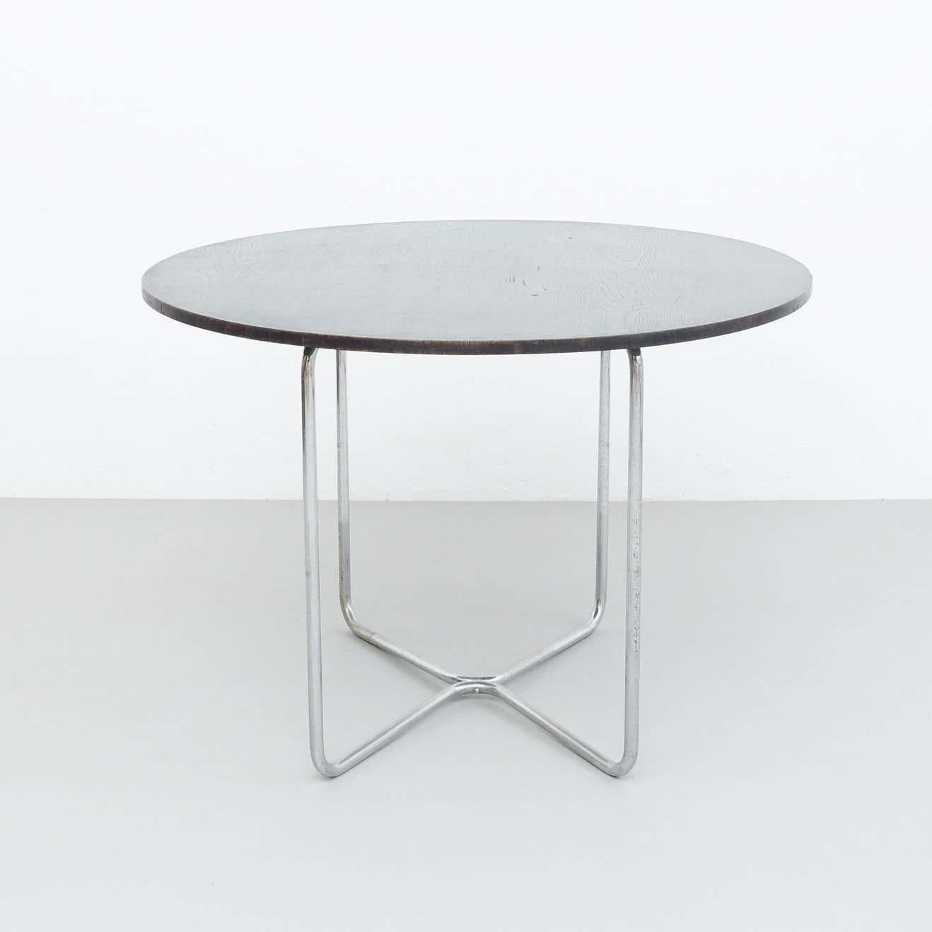 French Marcel Breuer Table, circa 1940 For Sale