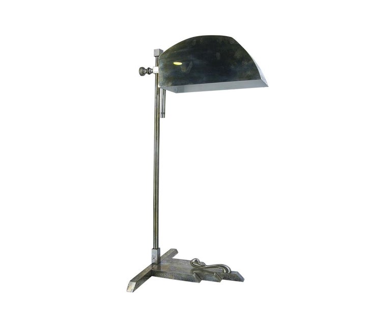 Marcel Breuer table lamp, Exposition of Paris 1925, Made in Germany