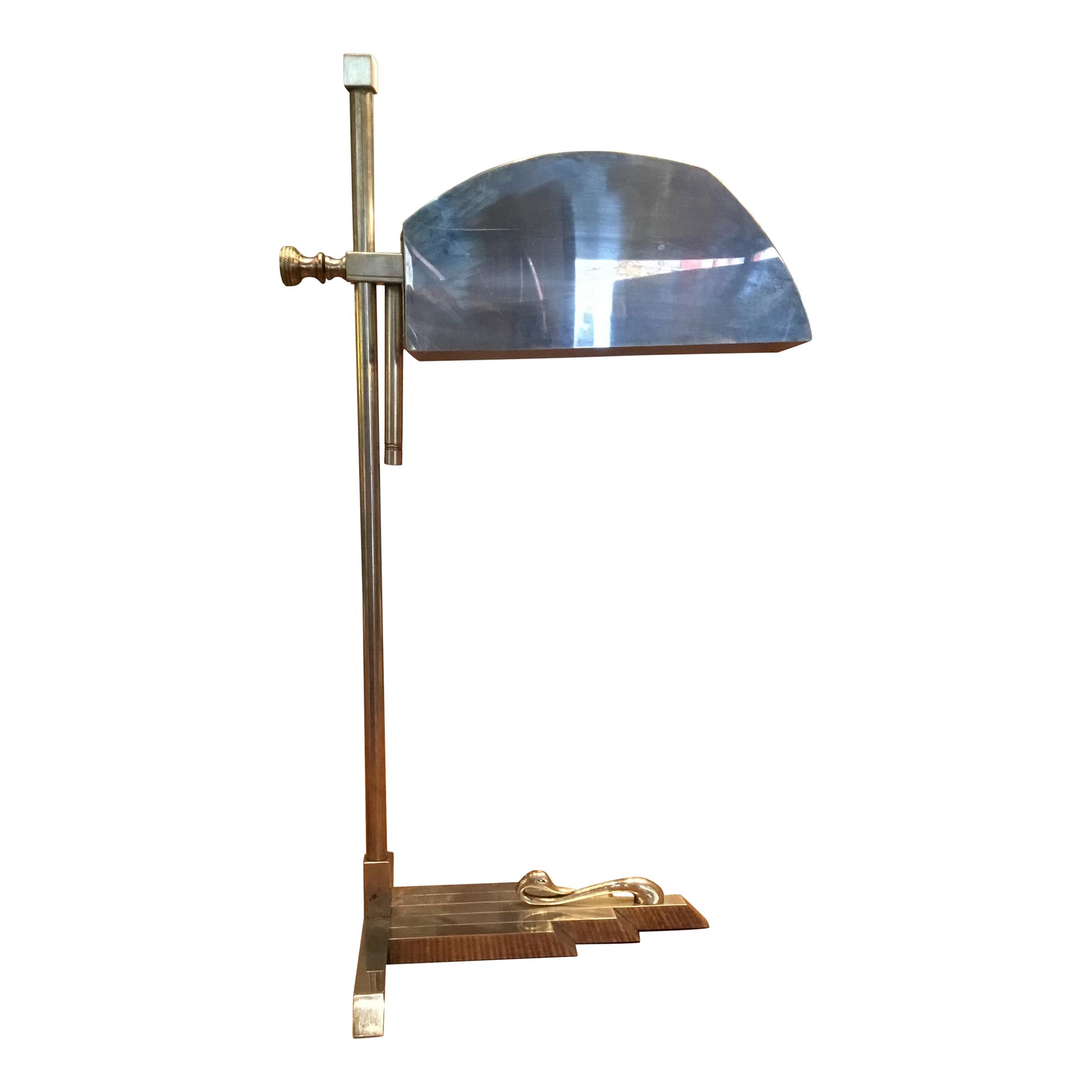 Marcel Breuer table lamp, Exposition of Paris 1925, Made in Germany Bauhaus