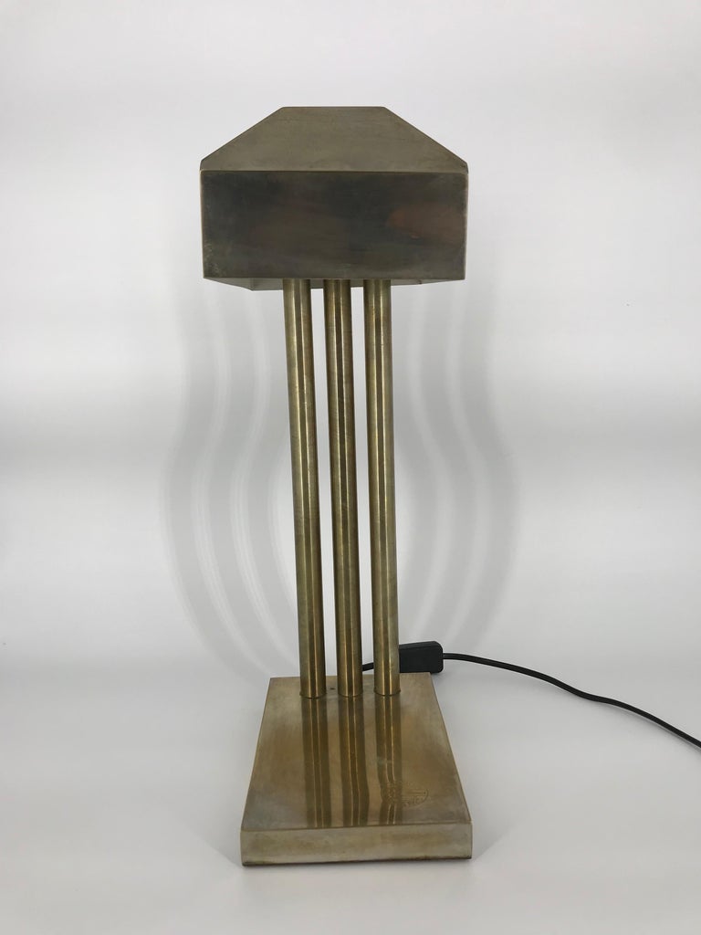 Marcel Breuer Table Lamp, Paris Exposition 1925, Made in Germany