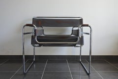 Marcel Breuer Wassily Armchair, Ed. Fasem Italy, 1980s