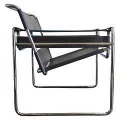 Marcel Breuer Wassily Armchair, Ed. Fasem Italy, 1980s