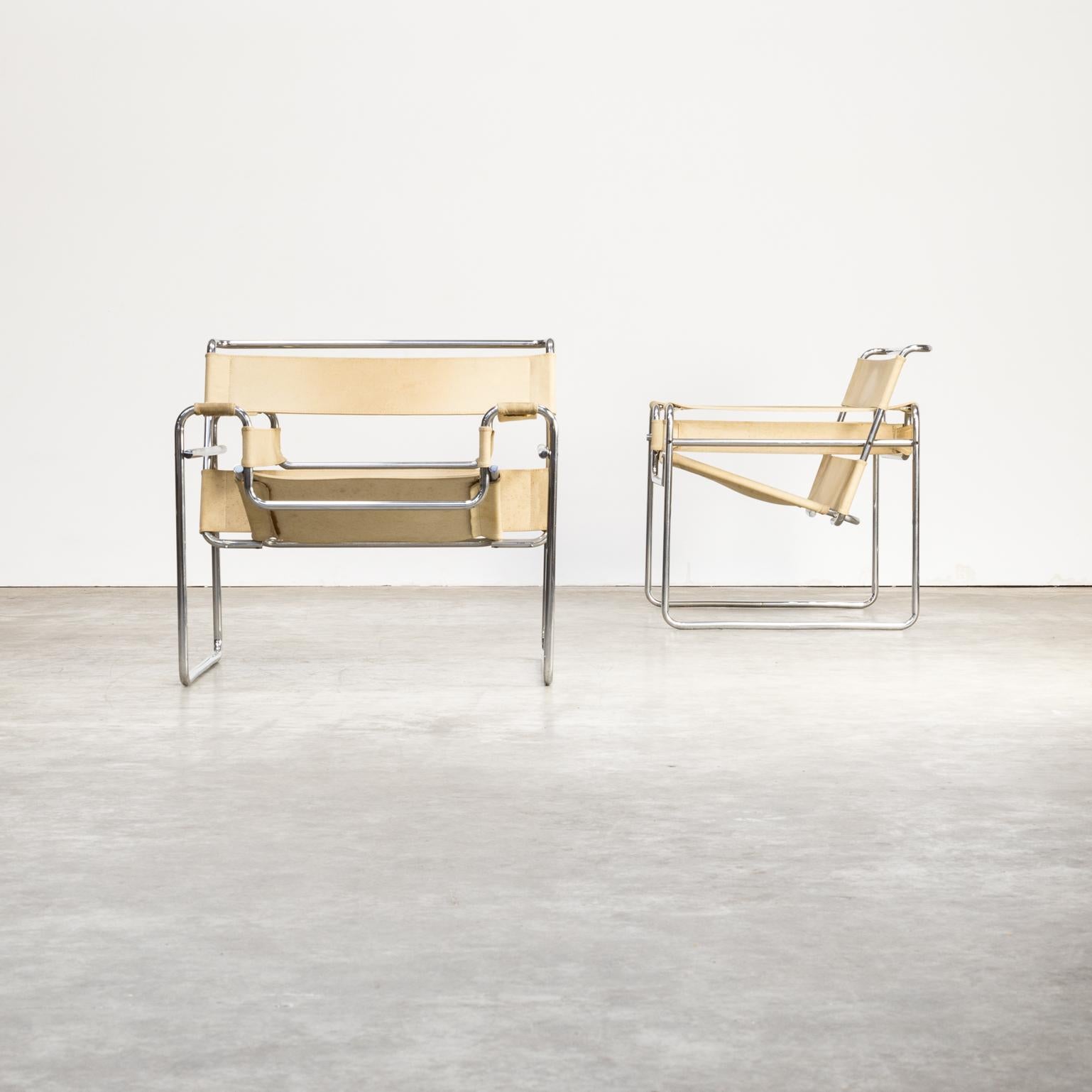 canvas wassily chair