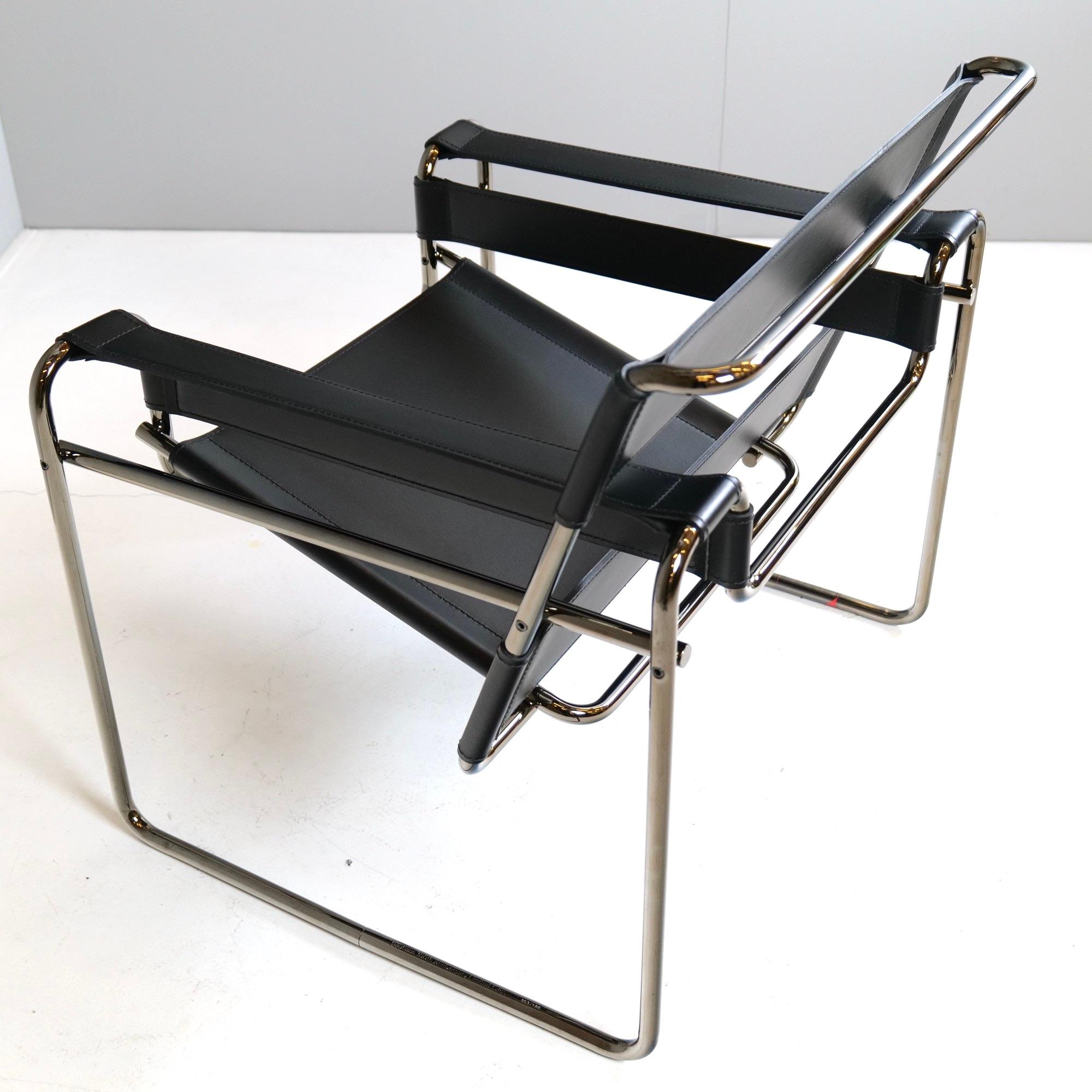 Marcel Breuer chaise wassily B3, édition du 100e anniversaire du Bauhaus 2