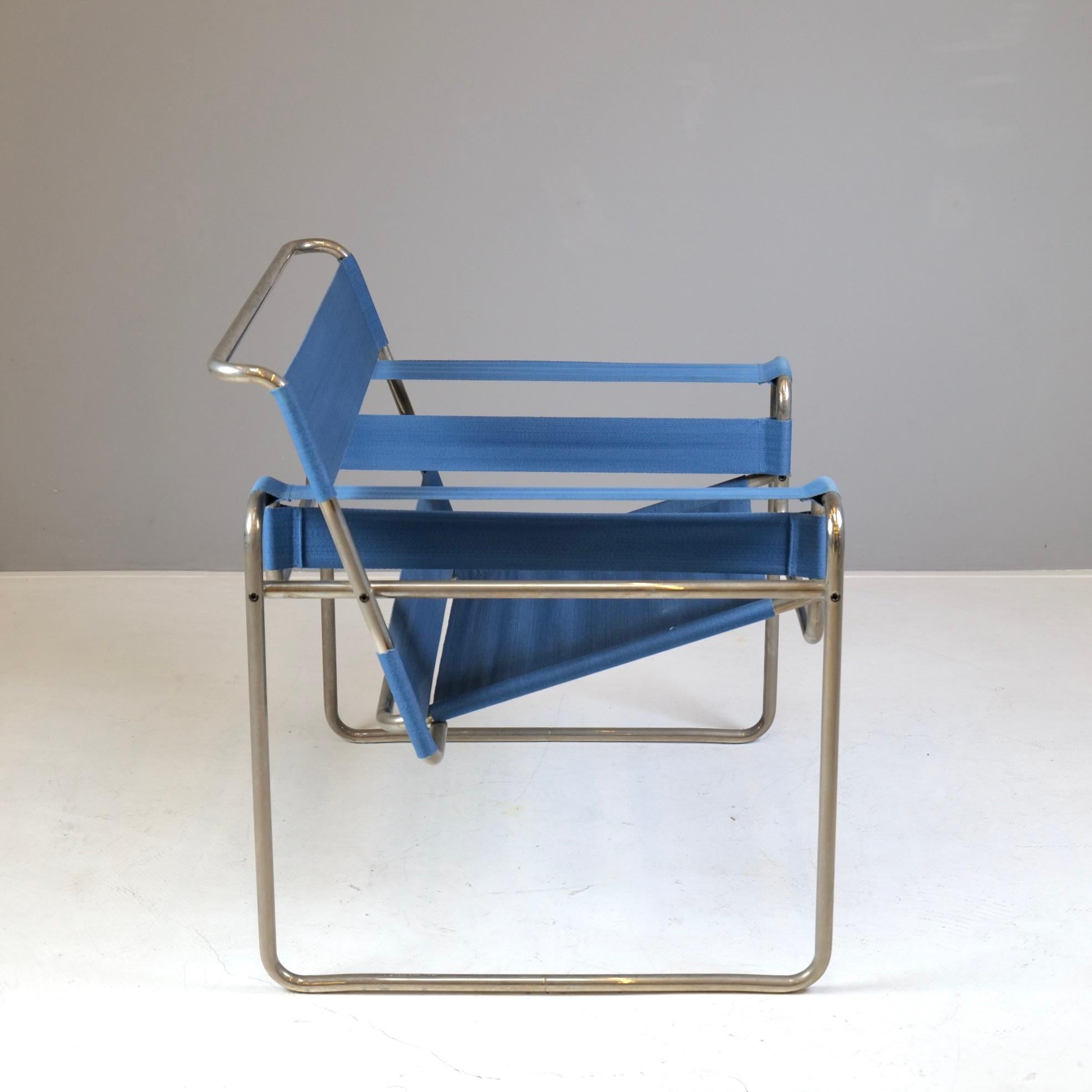 Bauhaus Marcel Breuer Wassily Chair b3 E95B Eisengarn by Knoll Limited 300 Pieces