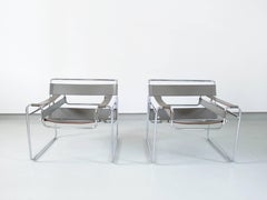 Marcel Breuer Wassily Chairs for Knoll, circa 1980