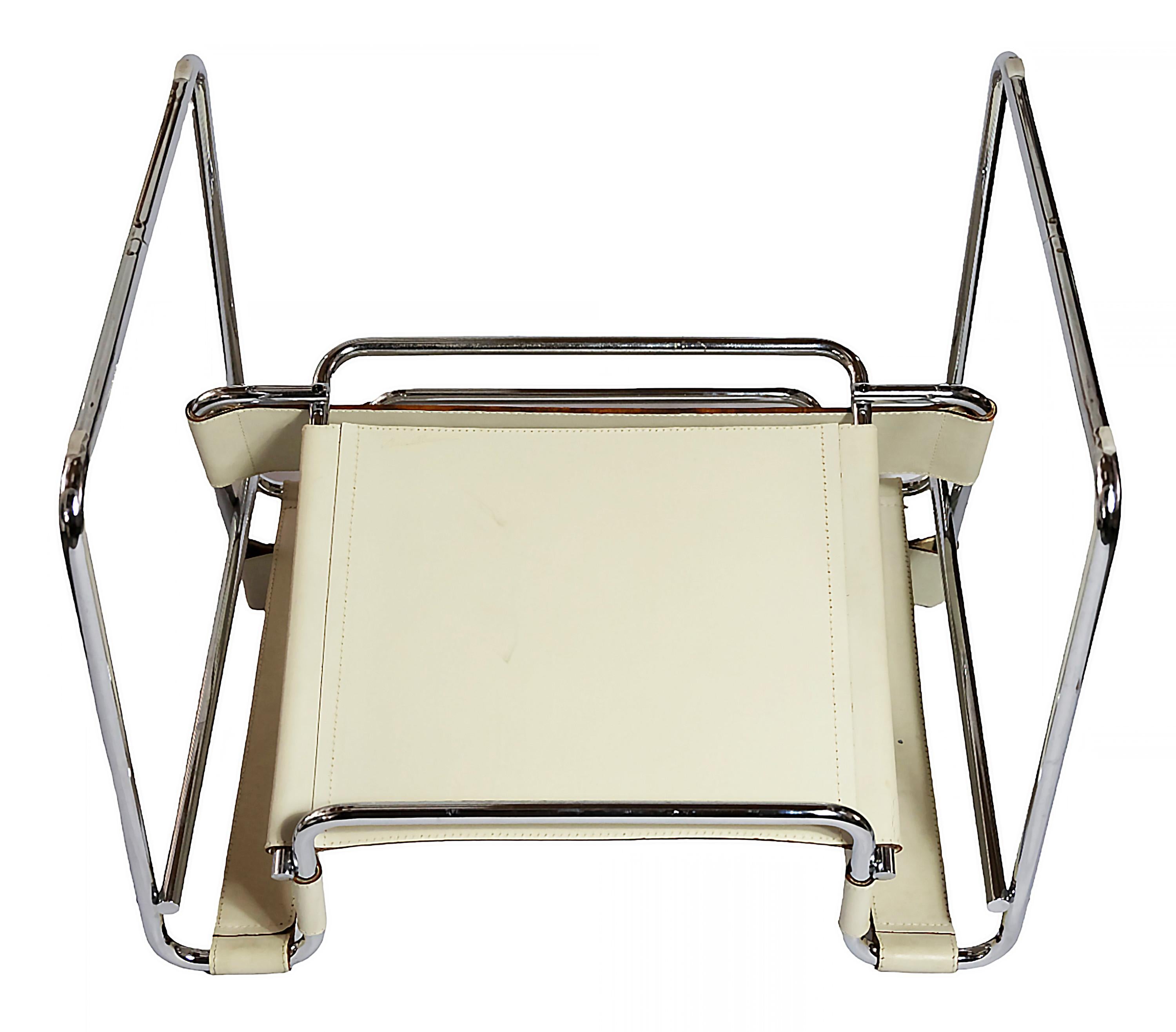 20th Century Marcel Breuer Wassily Lounge Chair by Gavina For Sale