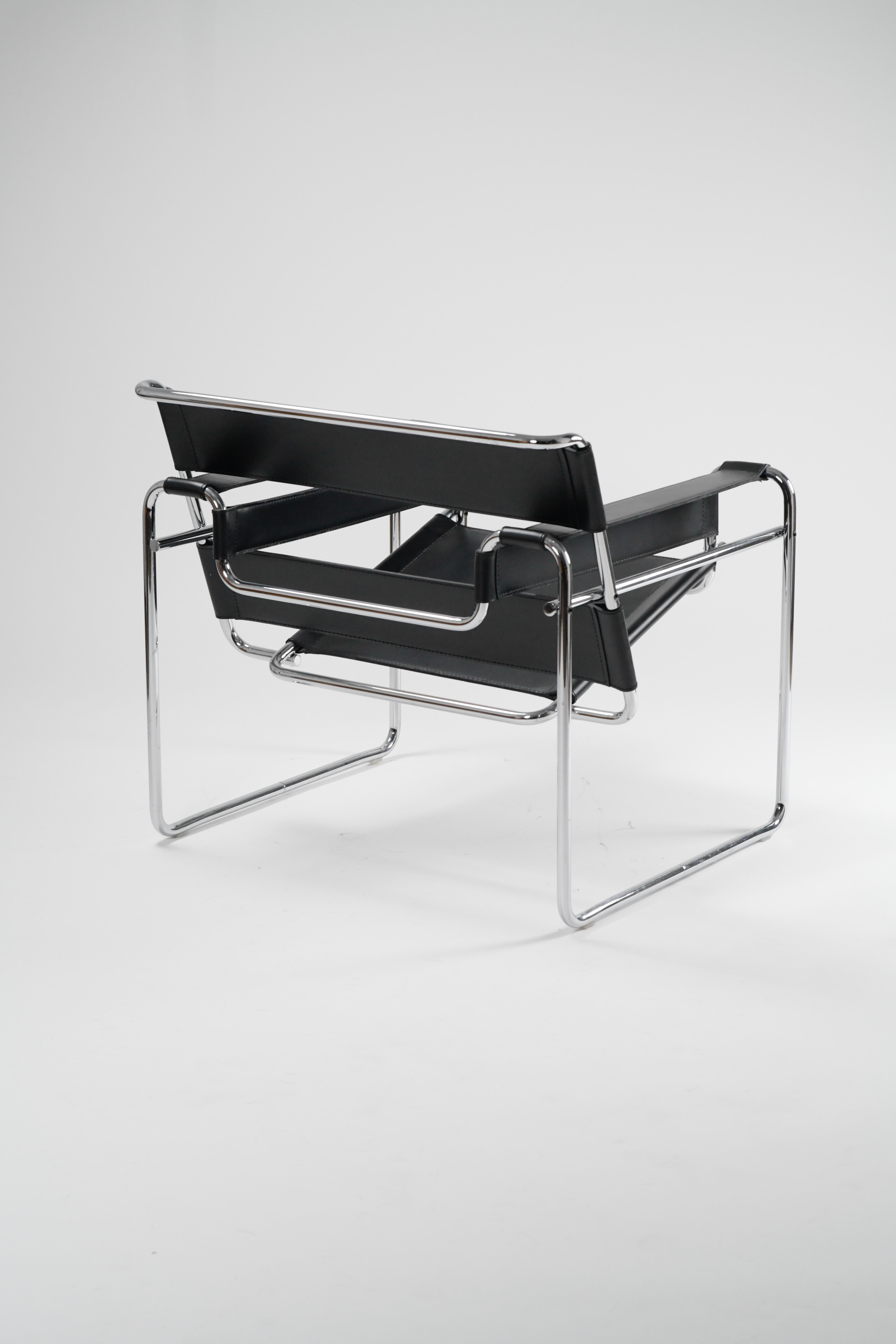 Chaise longue Wassily de Marcel Breuer pour Knoll  en vente 2