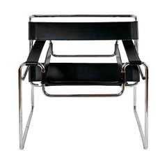 Marcel Breuer Wassily Lounge Chair signed Knoll Studio