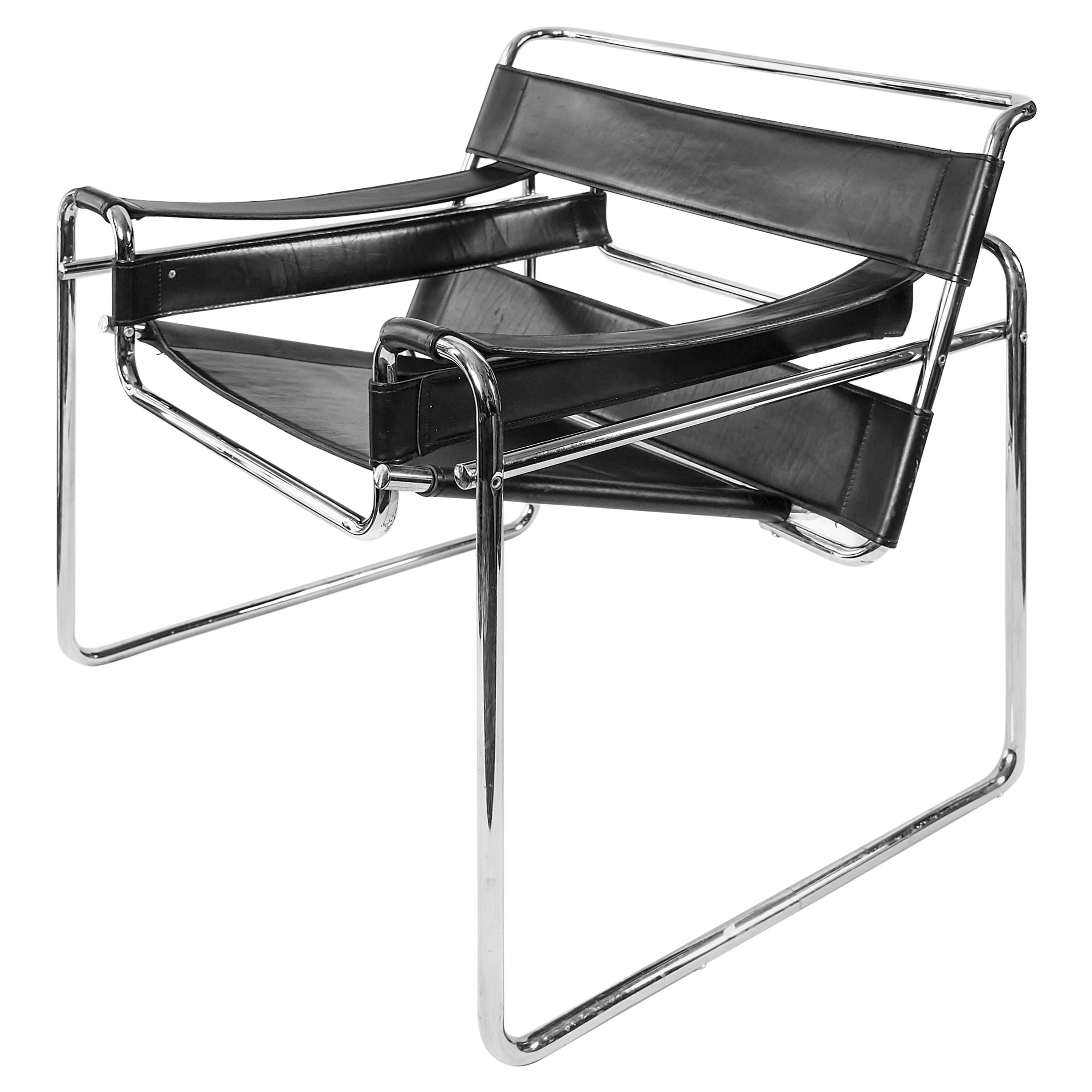 Marcel Breuer Wassily Style Armchair