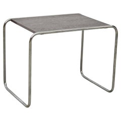 Retro Marcel Breuer Wood and Steel Table by Gavina, circa 1960