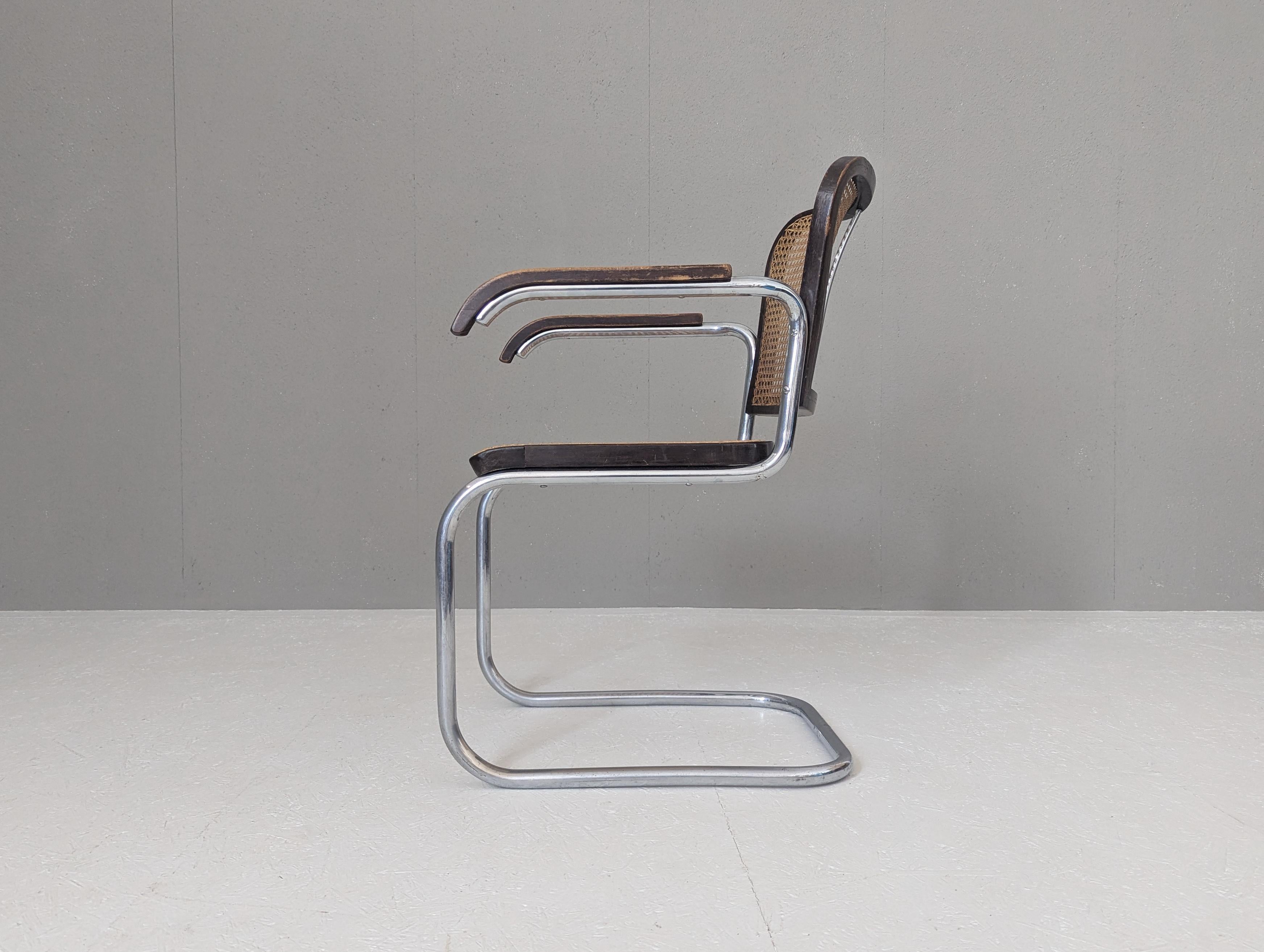 Marcel Breuers B 64 neu interpretiert als K 17 Sessel von Robert Slezak, 1930er Jahre (Bauhaus) im Angebot